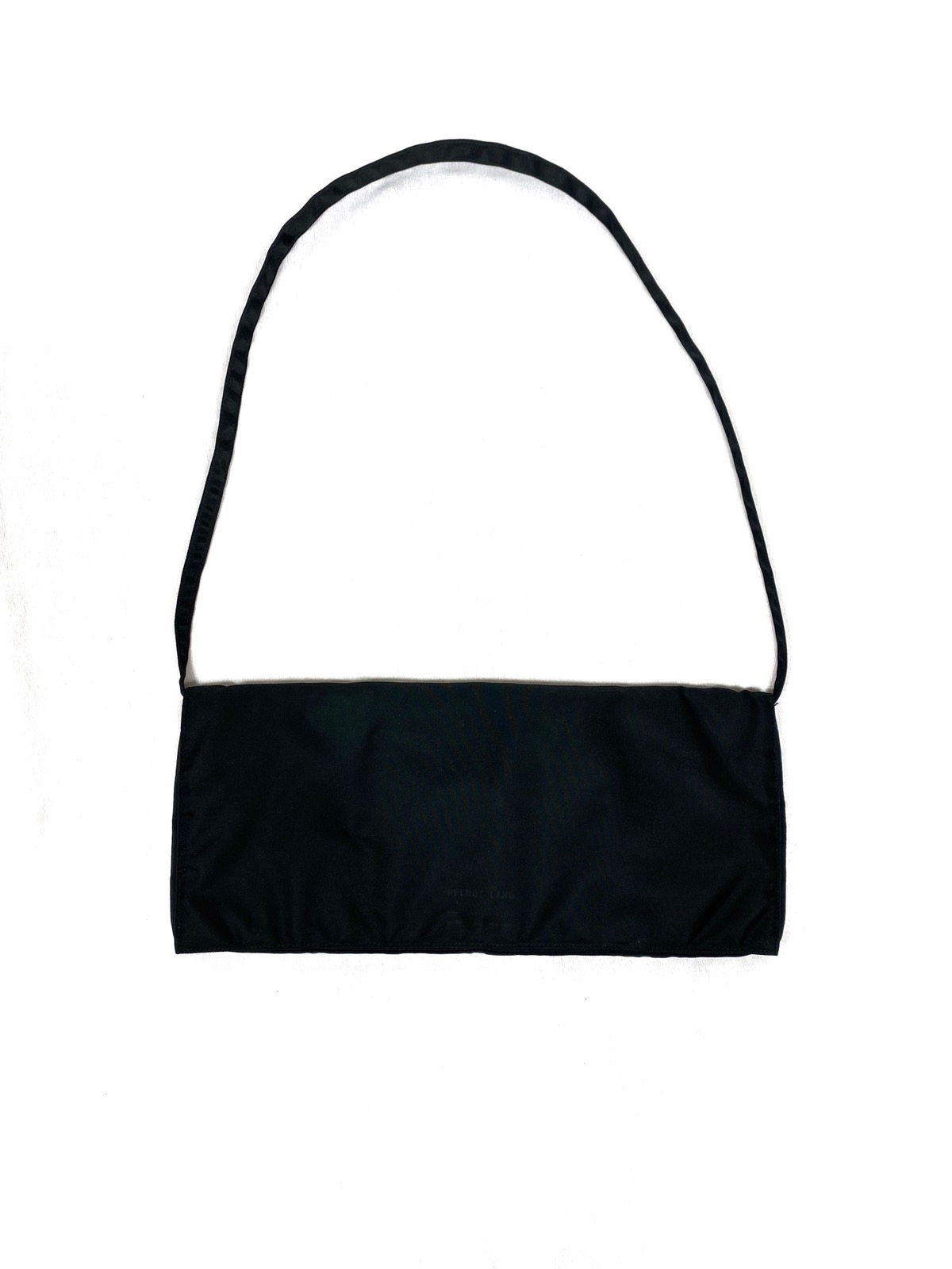 Helmut Lang Black Shoulder Nylon Bag