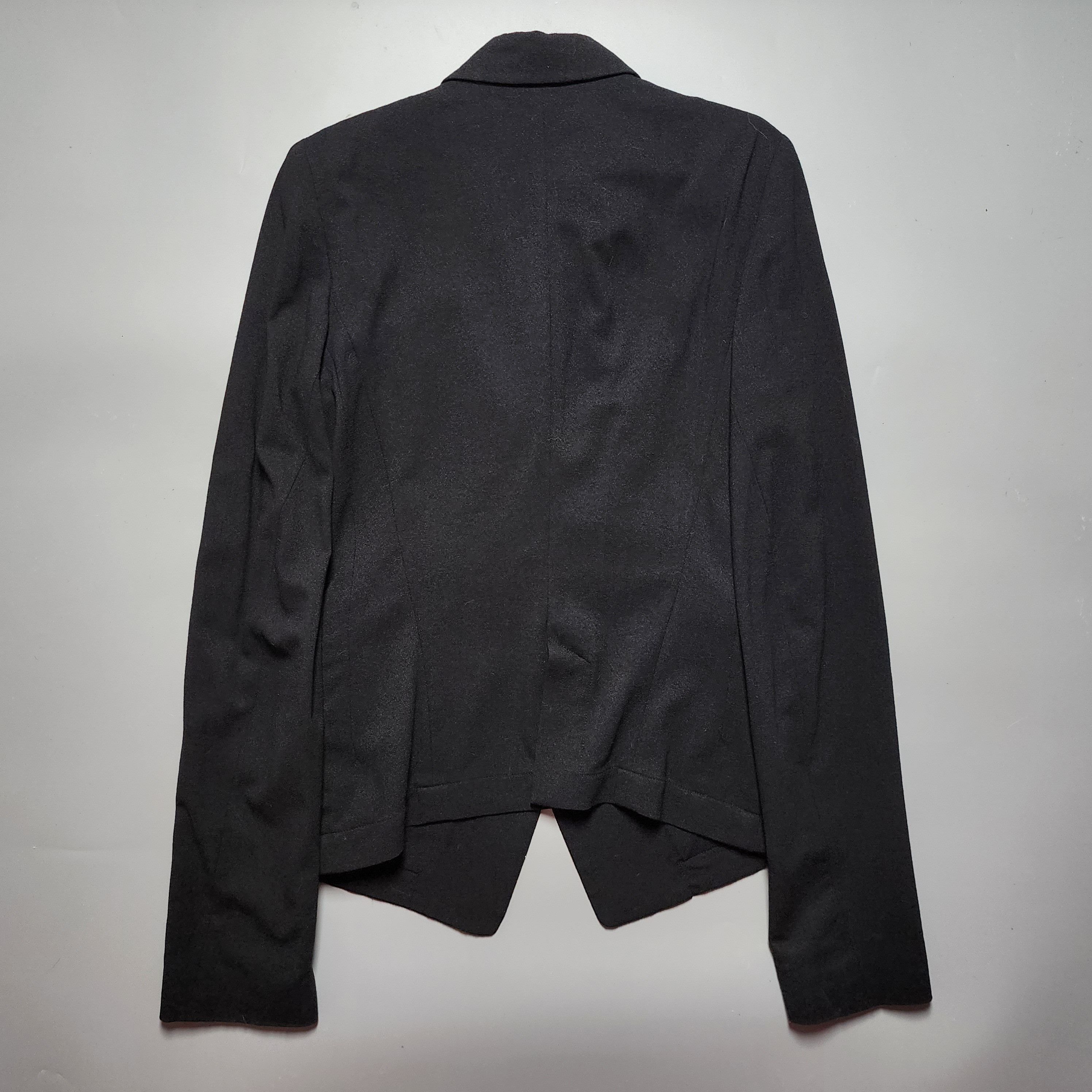 Ann Demeulemeester - Archive Fleece Wool Blazer Jacket - 2