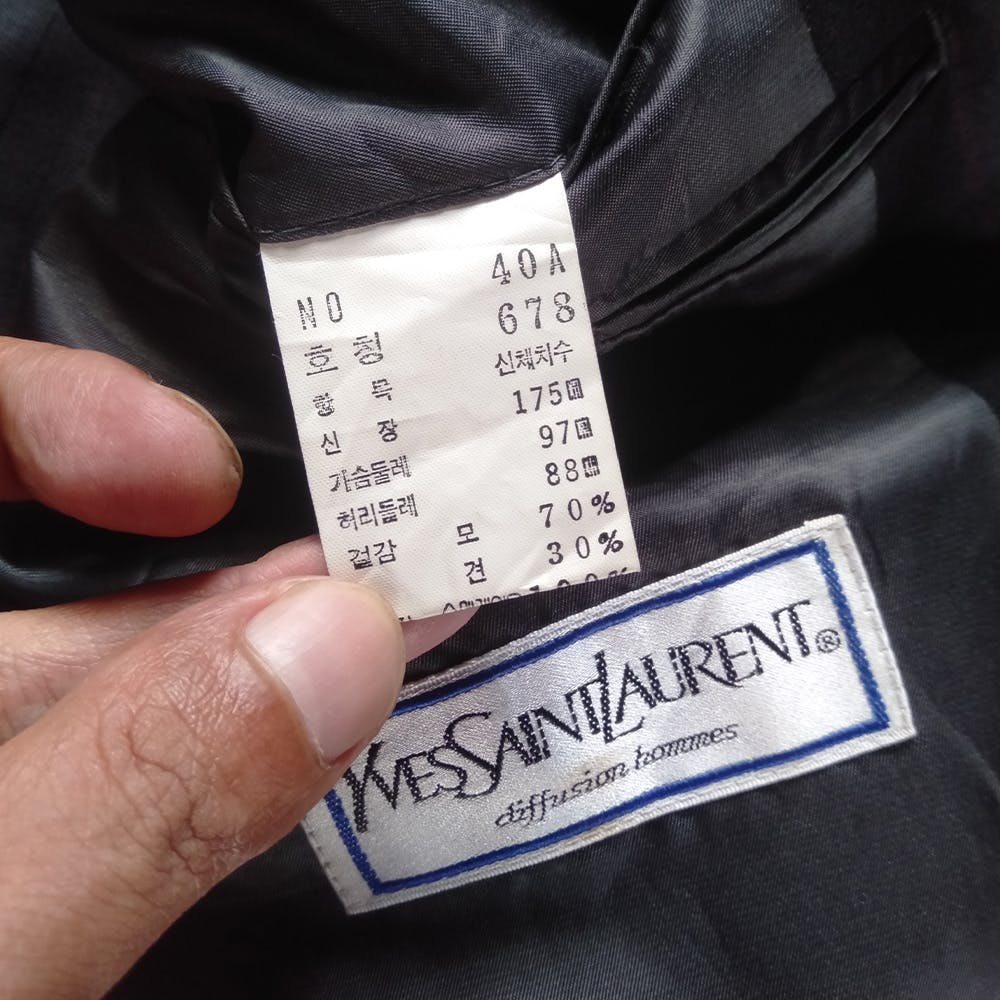 Tailor Made - Yves Saint Laurent Suits Black - 8