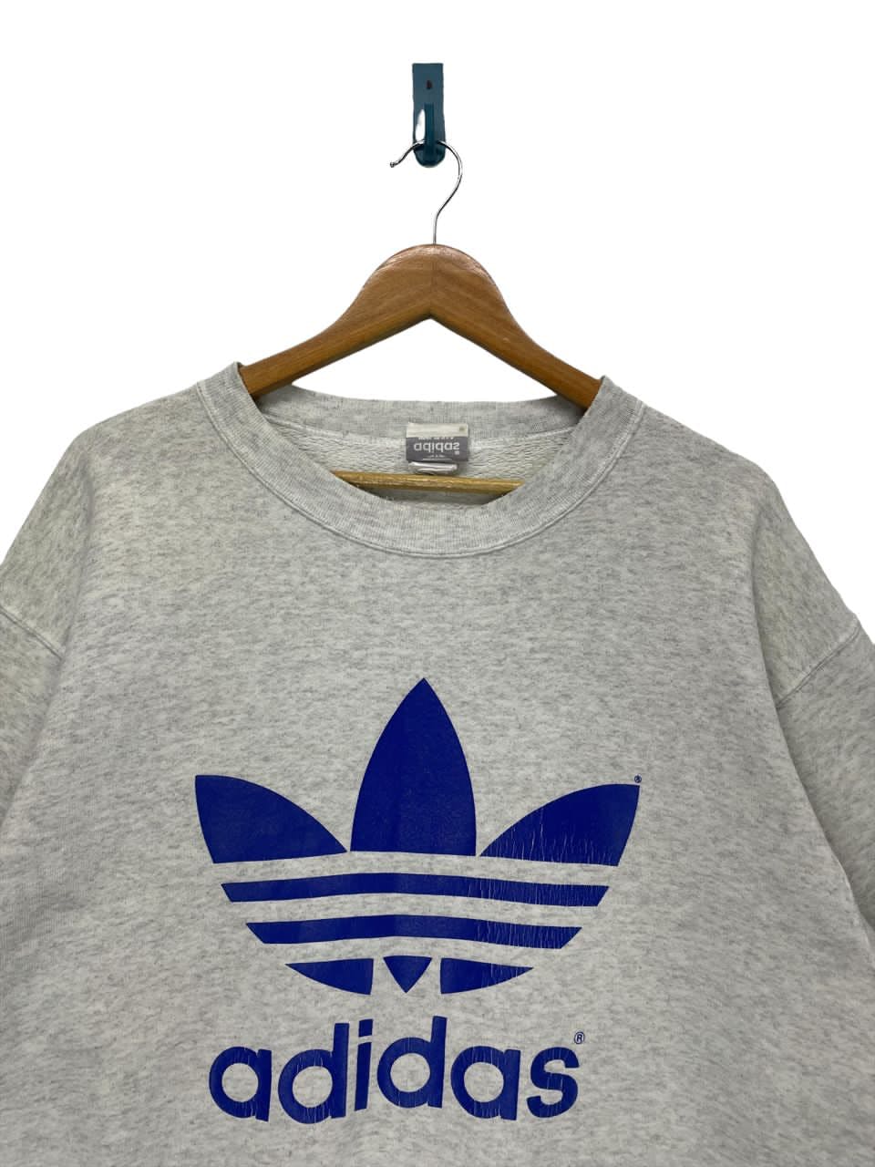 💥True Vintage 90's Adidas Made In Usa Crew Sweatshirt - 3