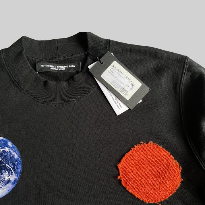Raf Simons Archive Redux Patch Sterling Ruby Sweater - 2