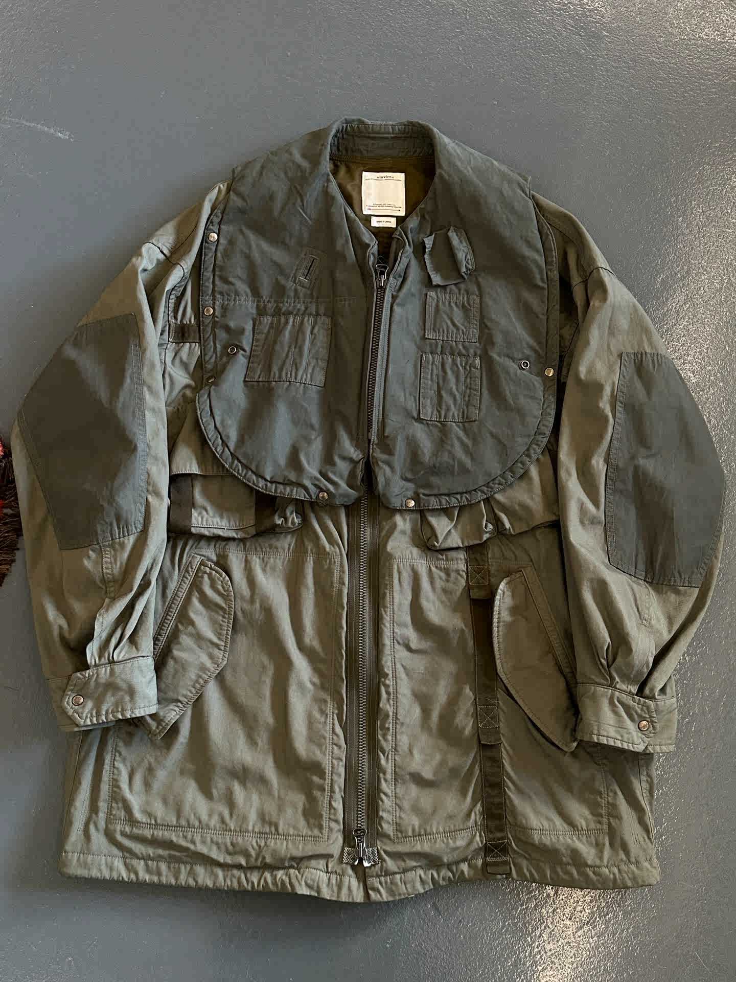 visvim paratrooper coat - 1