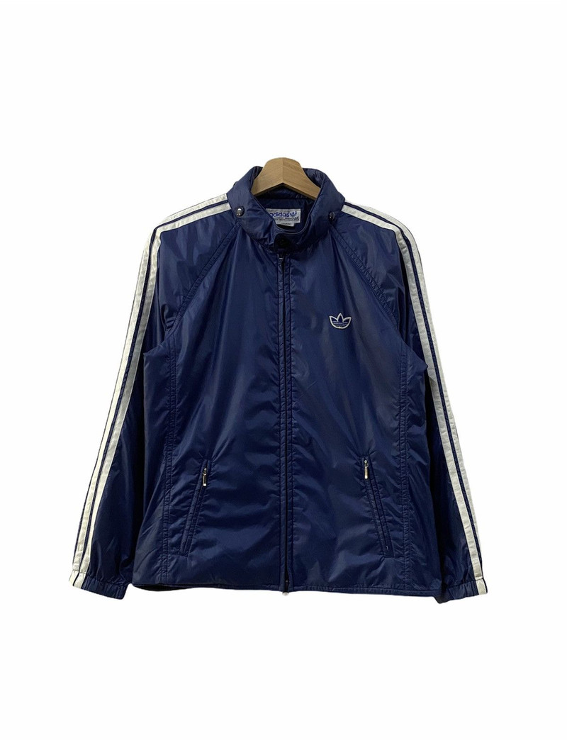 Vtg 90’s Adidas Original Three Stripes Light Jacket - 1