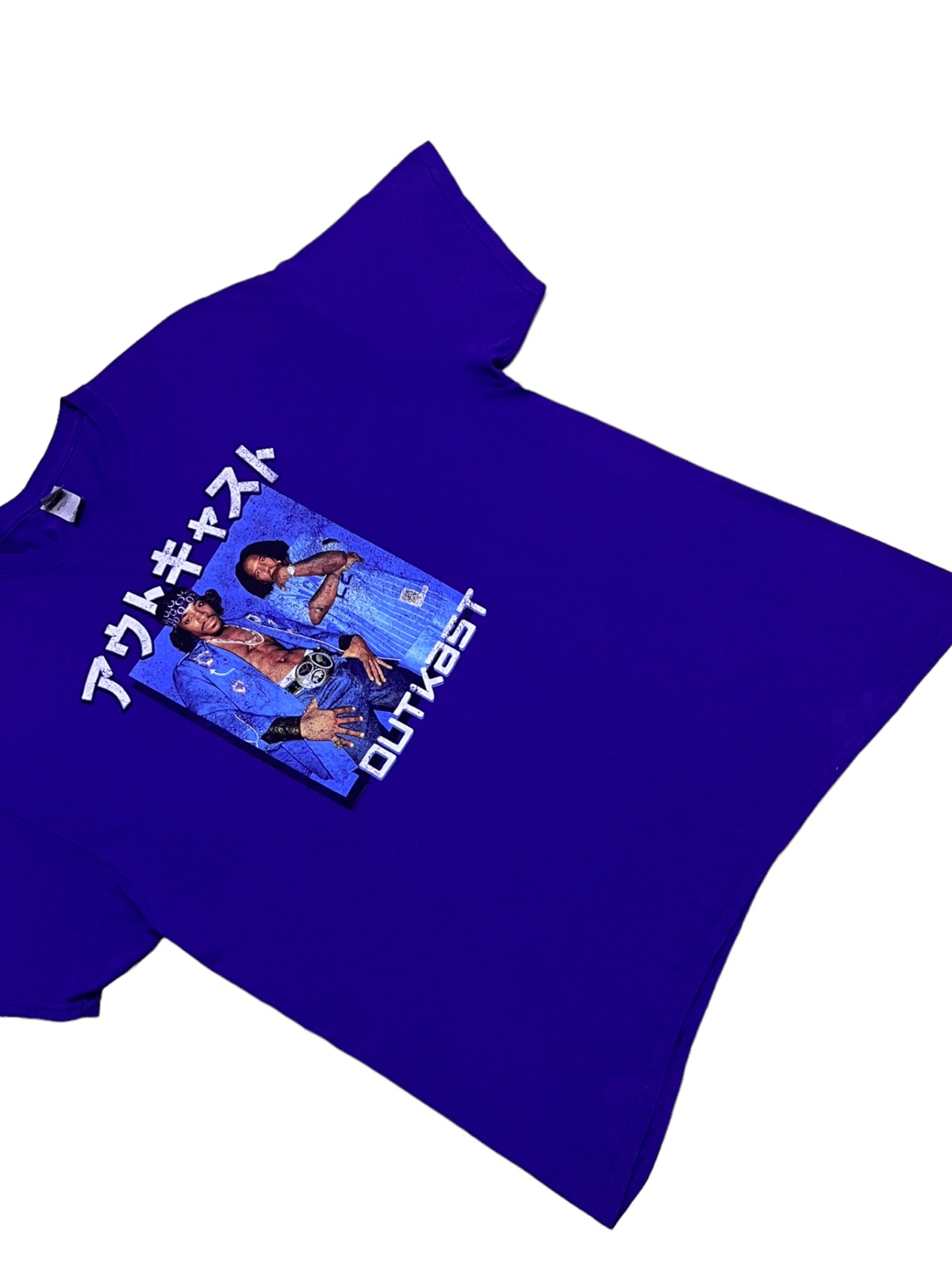 Band Tees - Famous Hip Hop Duo Outkast Blue Box Gildan Tee - 3