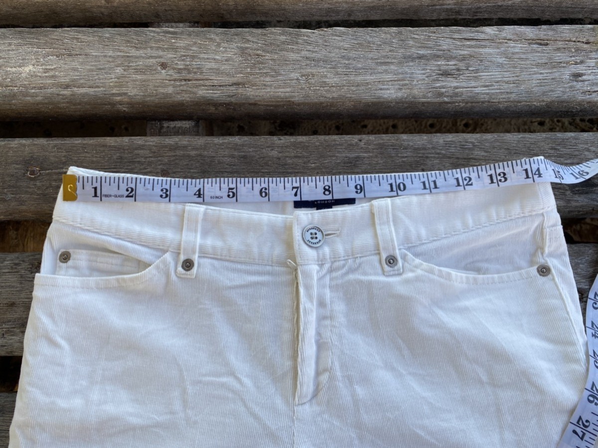 Burberry London Denim Corduroy Pants Made in Japan - 19