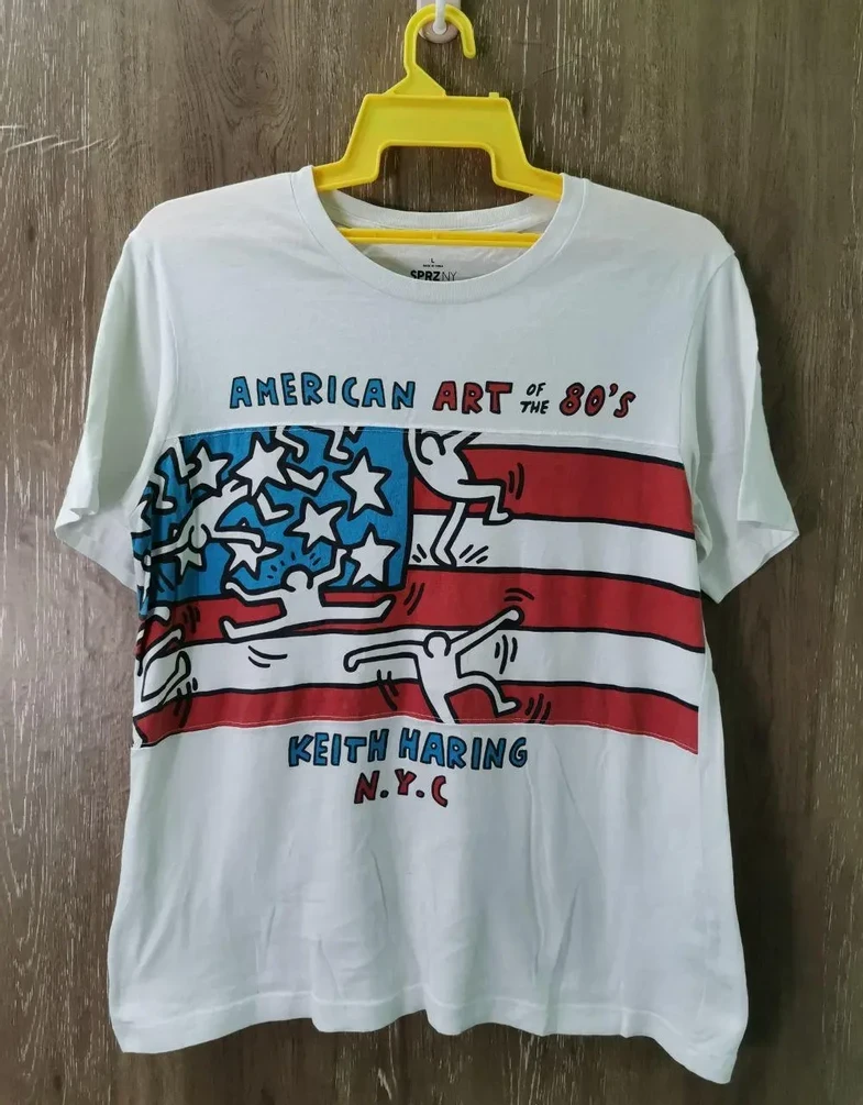 Vintage - Keith Haring Shirt American art of the 80's - 3