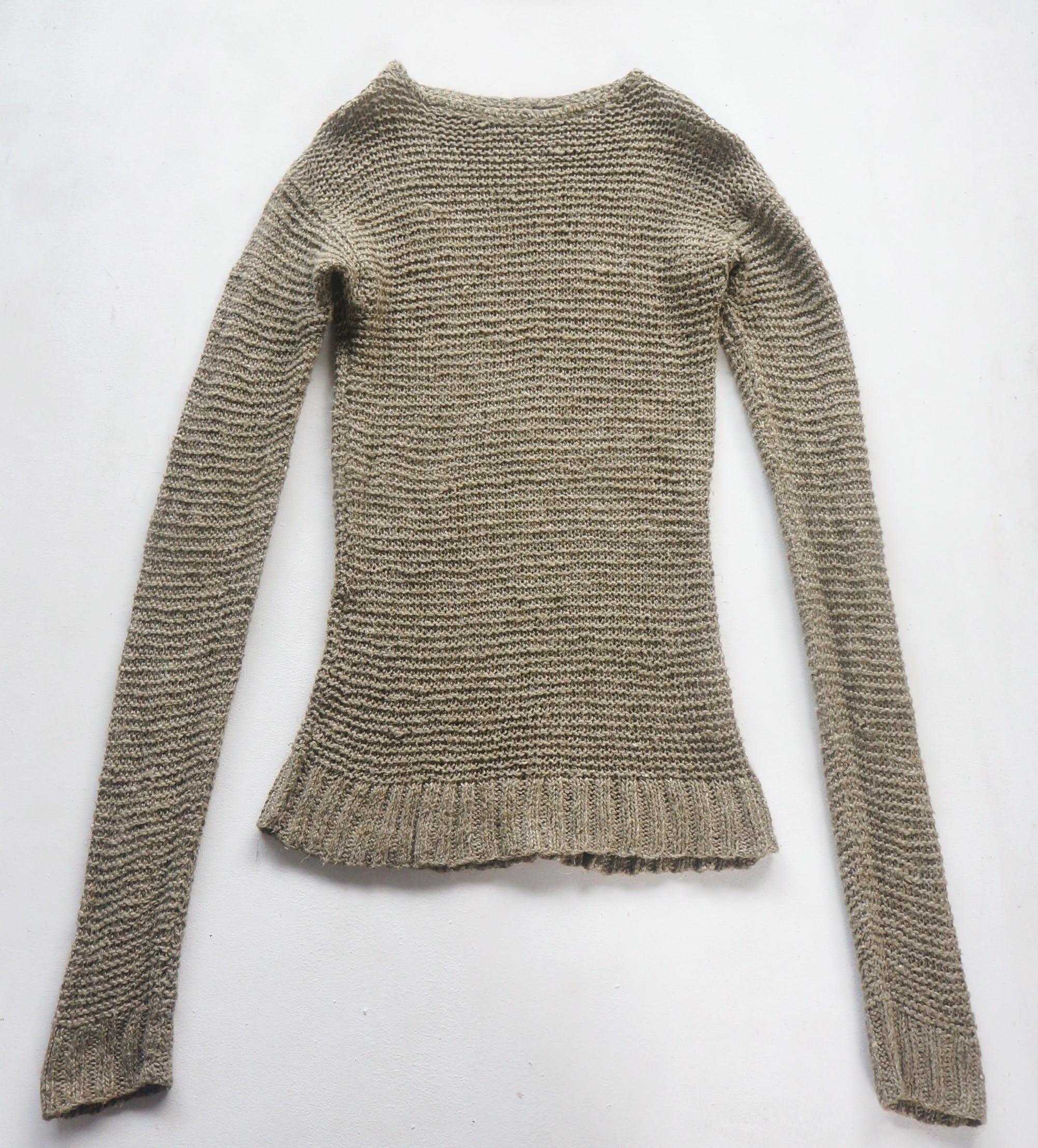 RALPH LAUREN Hemp Knit Pullover Sweater - 5