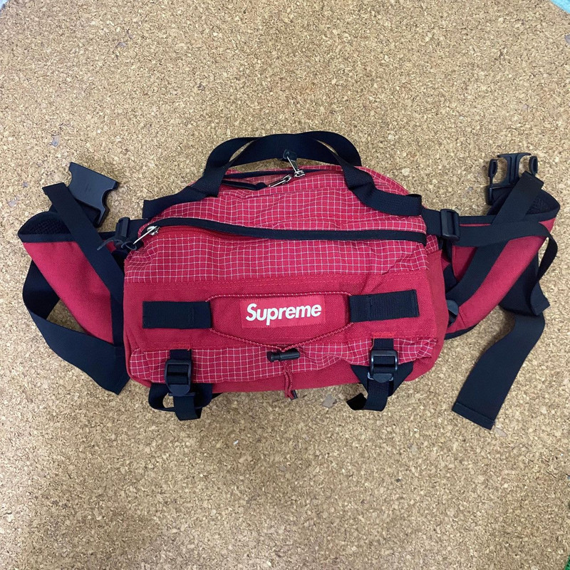 Supreme Archive 2009 Ripstop Bag – Red, YKK Zips - 1