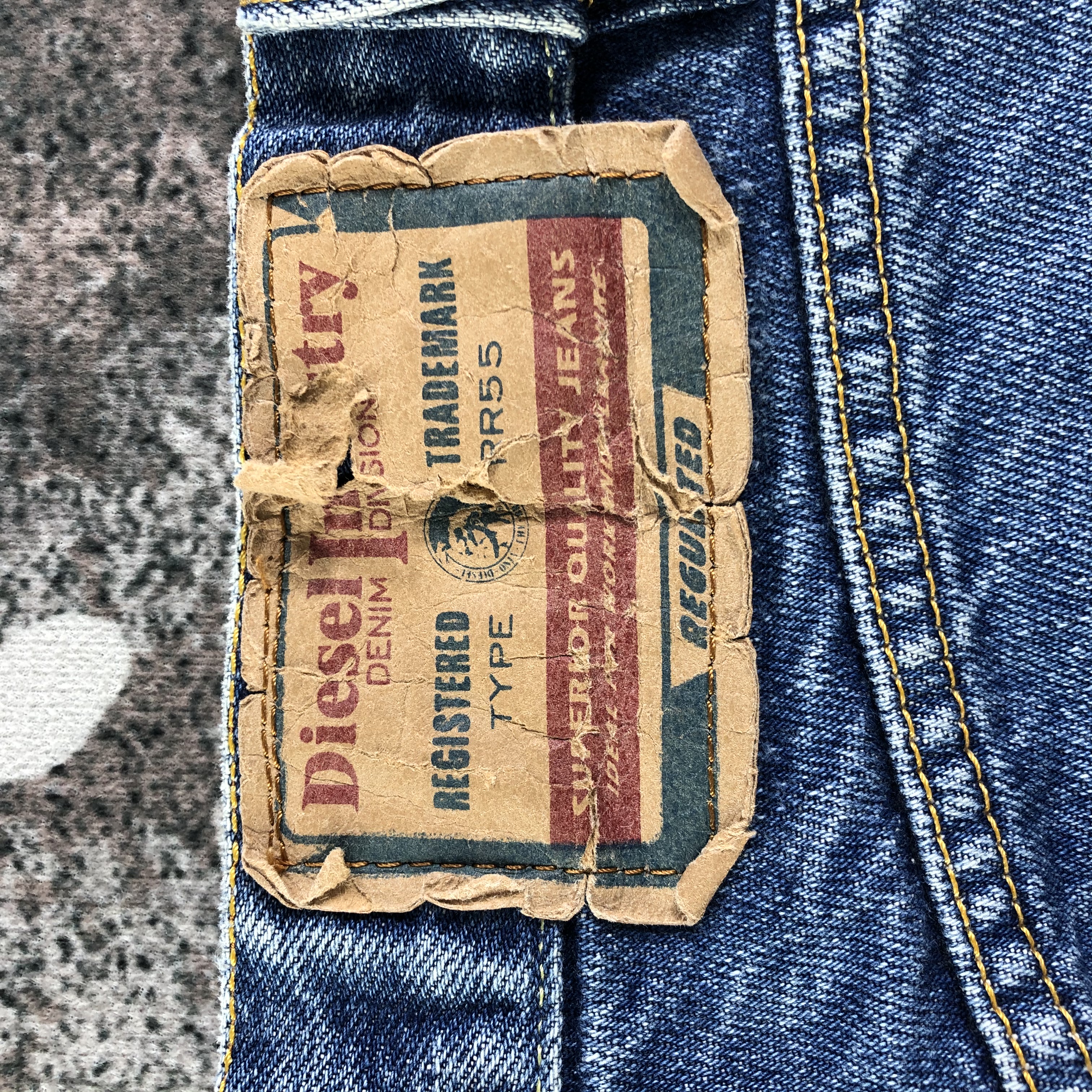 Vintage Diesel Jeans Distressed Denim KJ2342 - 7