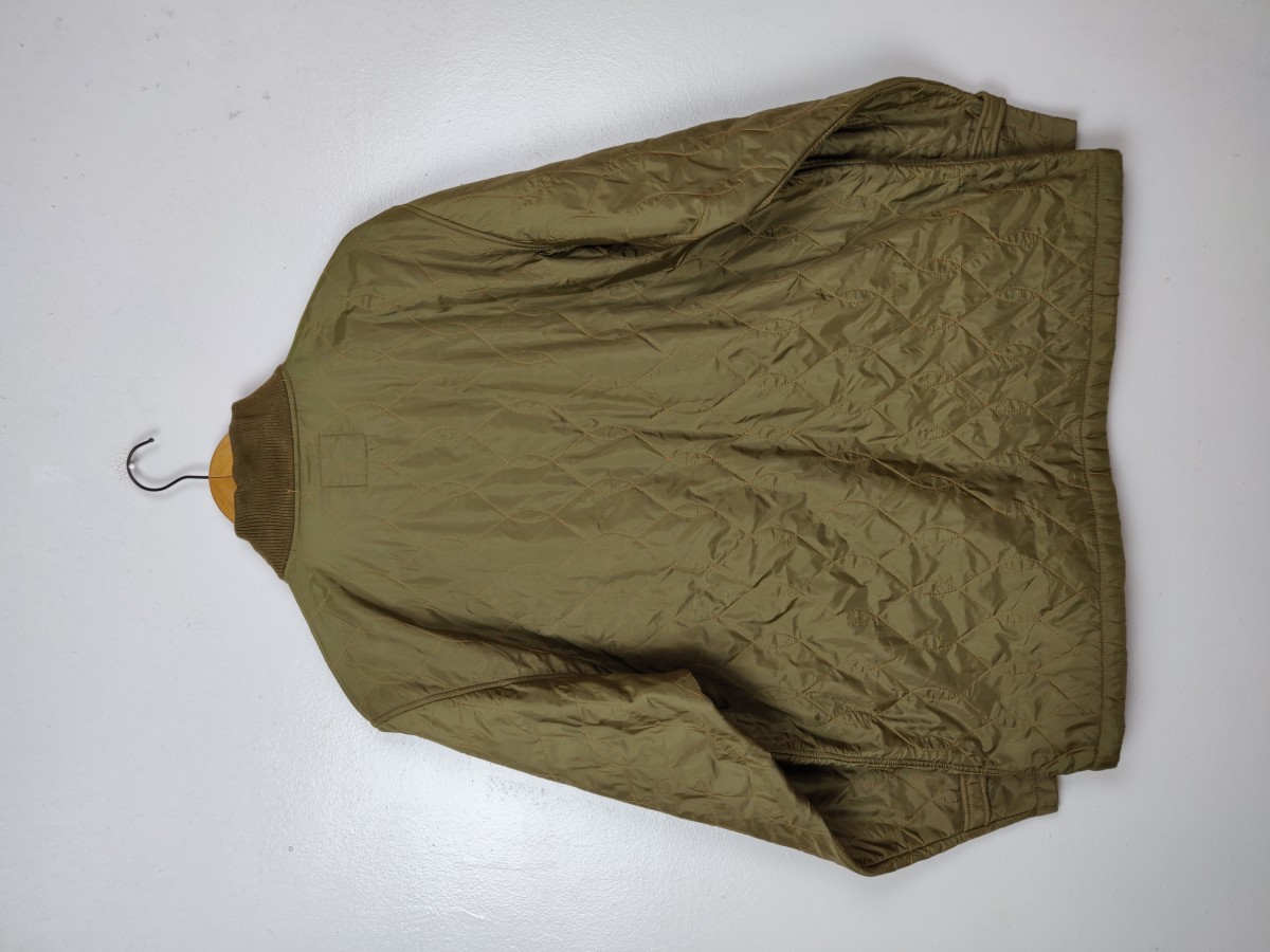 Japanese Brand - Corisco Japan Quilted Liner Jacket Zip Up Sweater - 11
