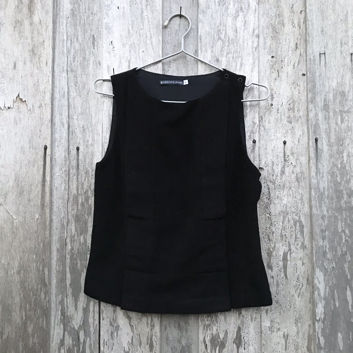 Christophe Lemaire Laine Wool Sleeveless Top - 1