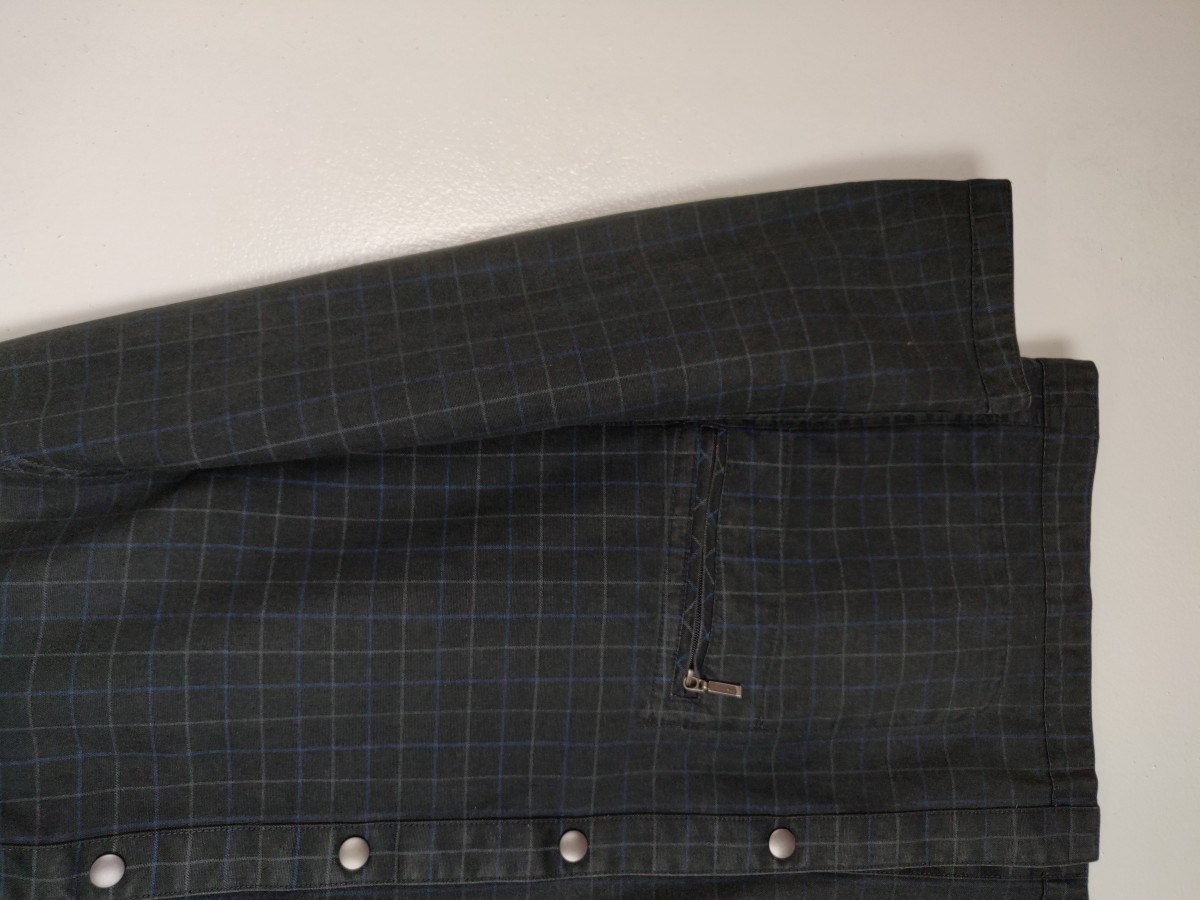 Chaps - CRL Checkered Plaid Tartan Light Outerwear Jacket - 4