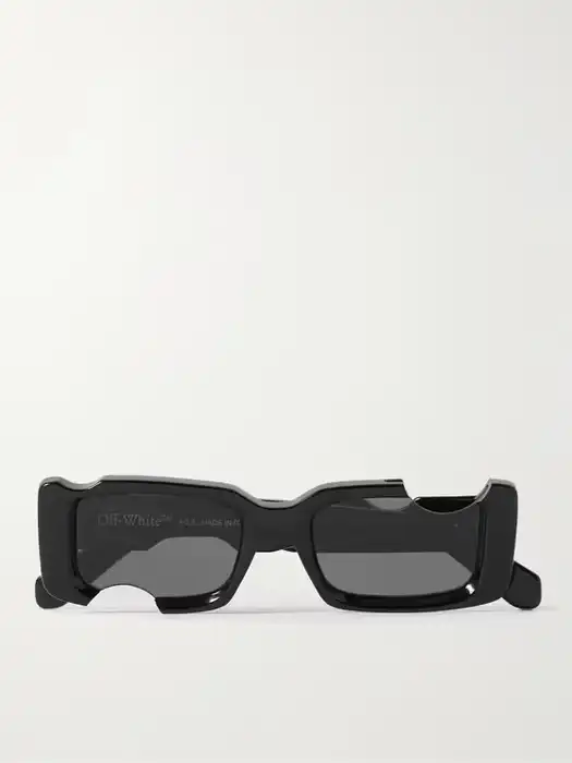 Off-White *NEW* OFF-WHITE BLACK METEOR CUT-OUT CADY SUNGLASSES