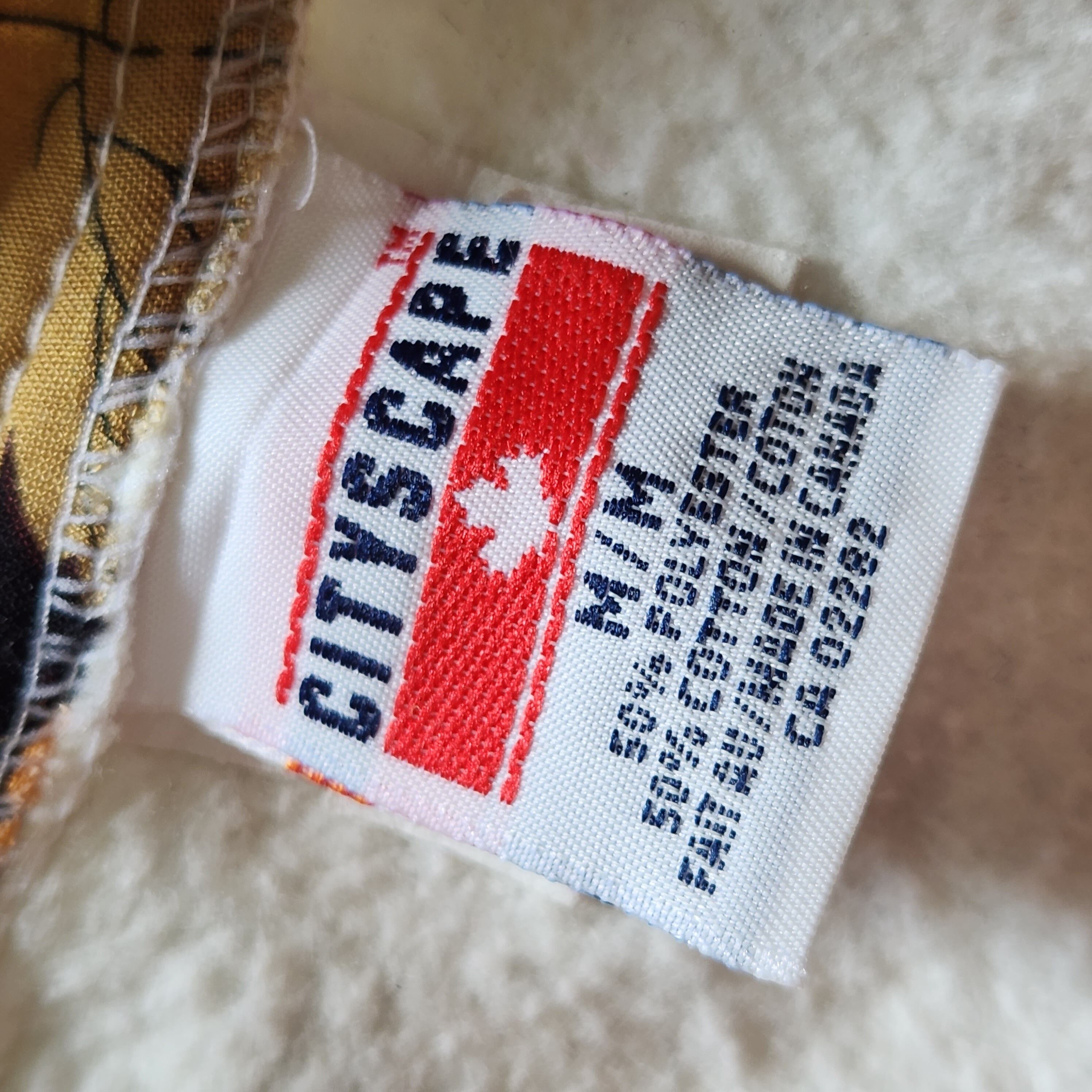 Vintage 80s Cityscape SweatShirt Hoodie Made In Canada - 4