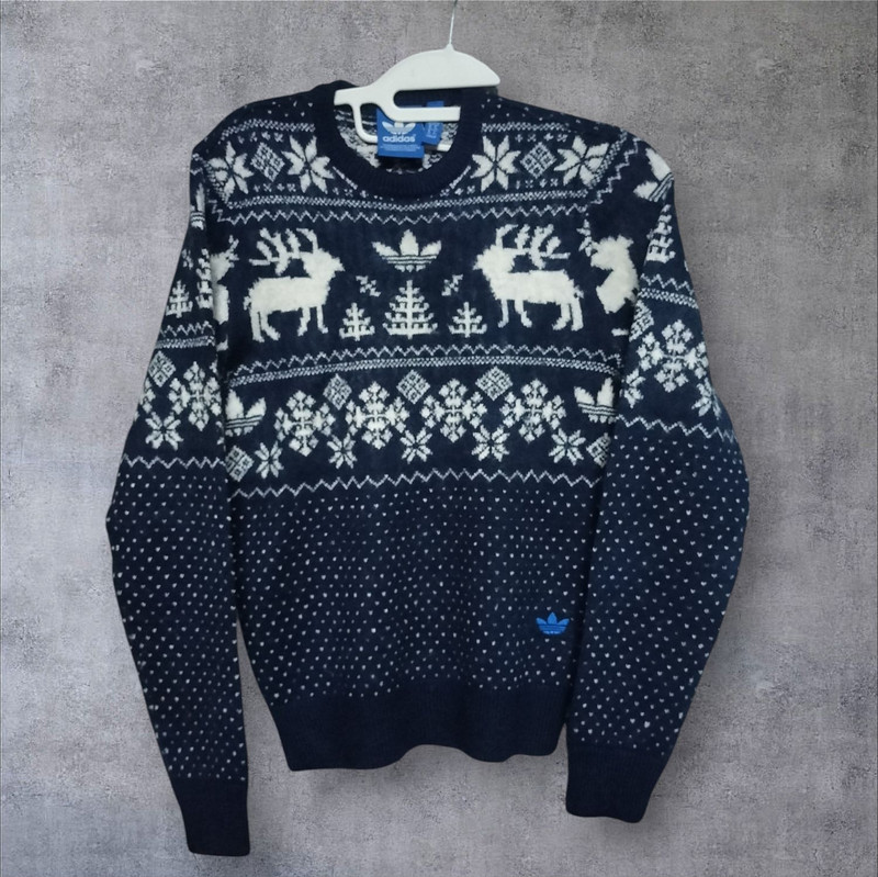 Adidas Knitwear Wool Fashion Snow Sweatshirts - 1