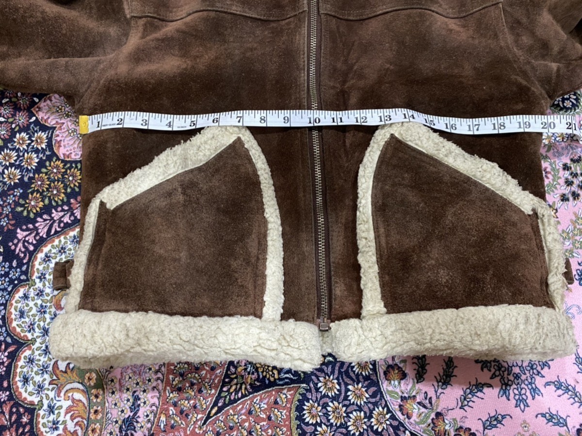 Leather - Made in The World Sherpa Lined B-3 Style Jacket - 18