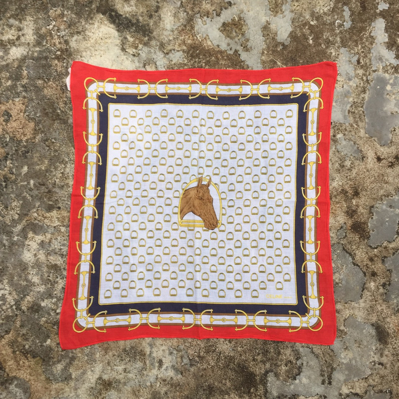 Celine Horse Handkerchief - 1