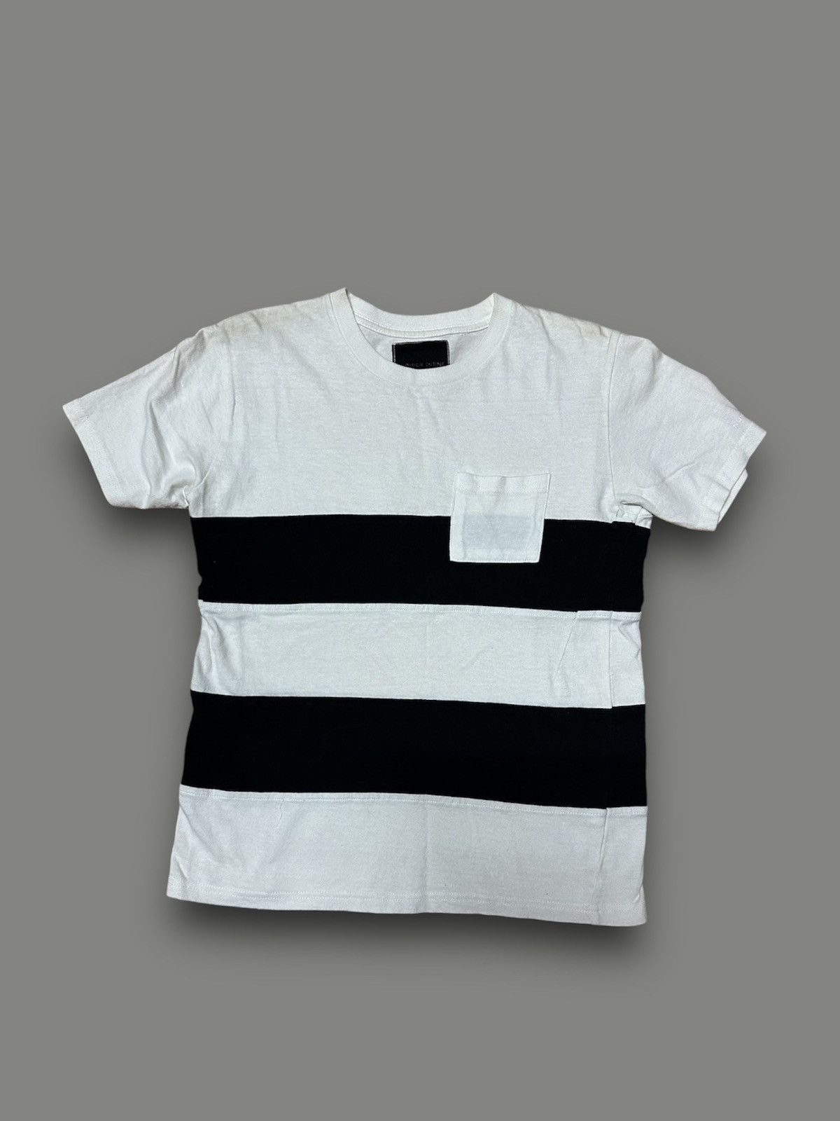 Number (N)ine Monochrome Stripe Shirt - 1
