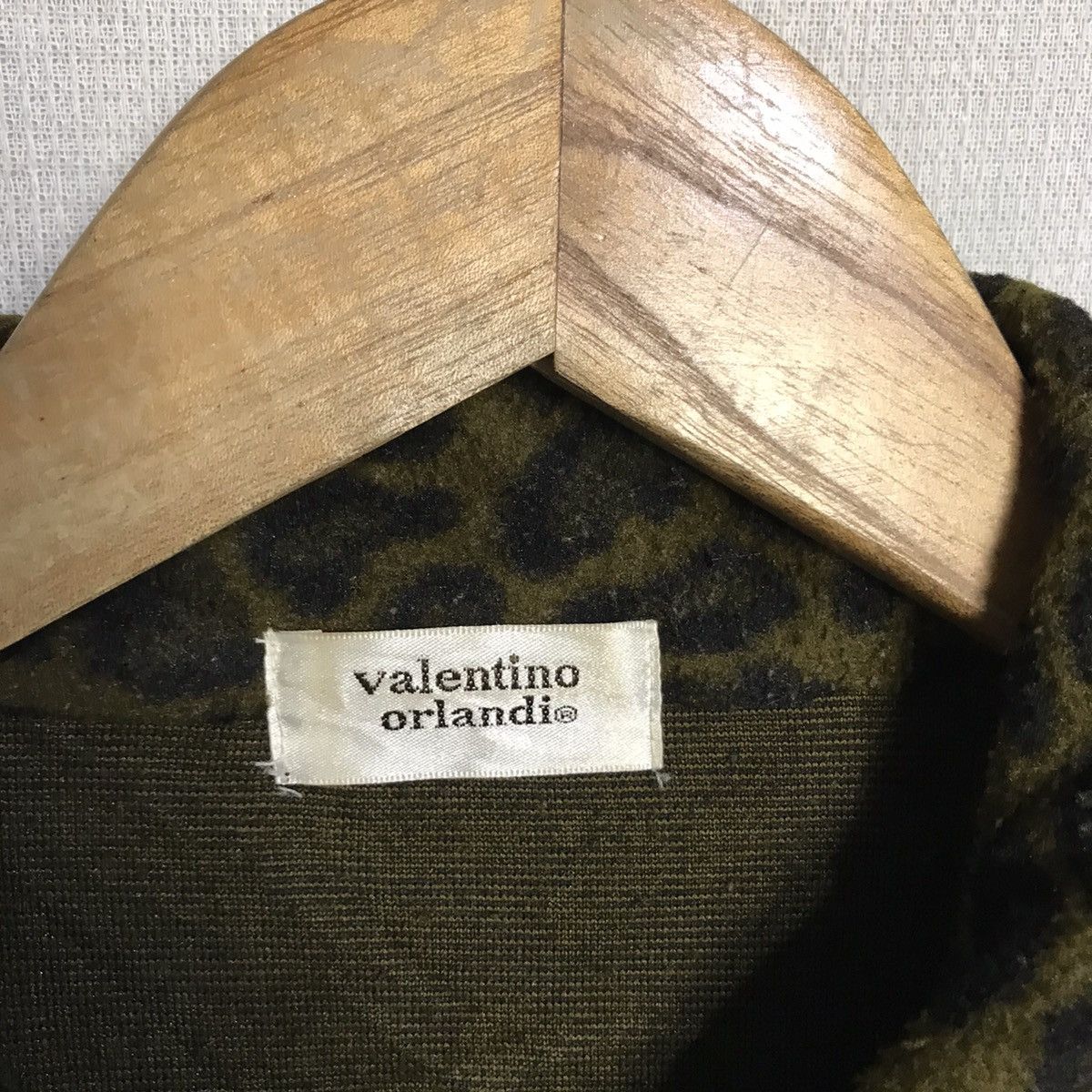 Valentino Orlandis leopard print zipper fleece jacket - 3
