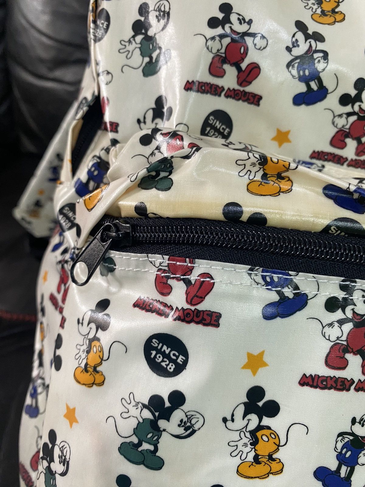 Mickey Mouse Full Print Waterproof Backpack - 12