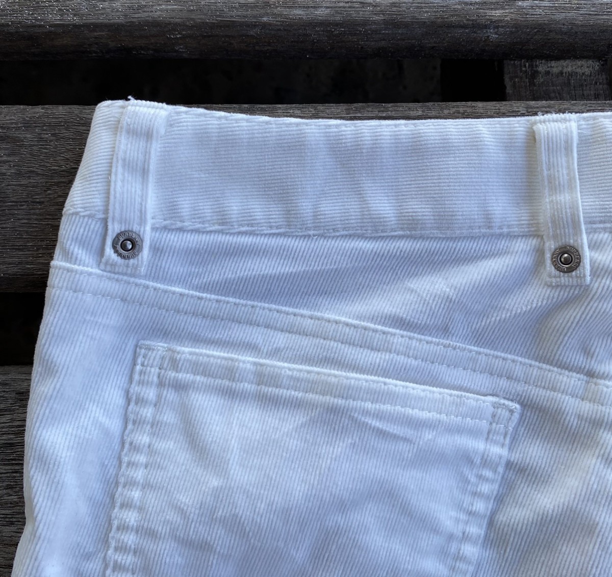 Burberry London Denim Corduroy Pants Made in Japan - 9
