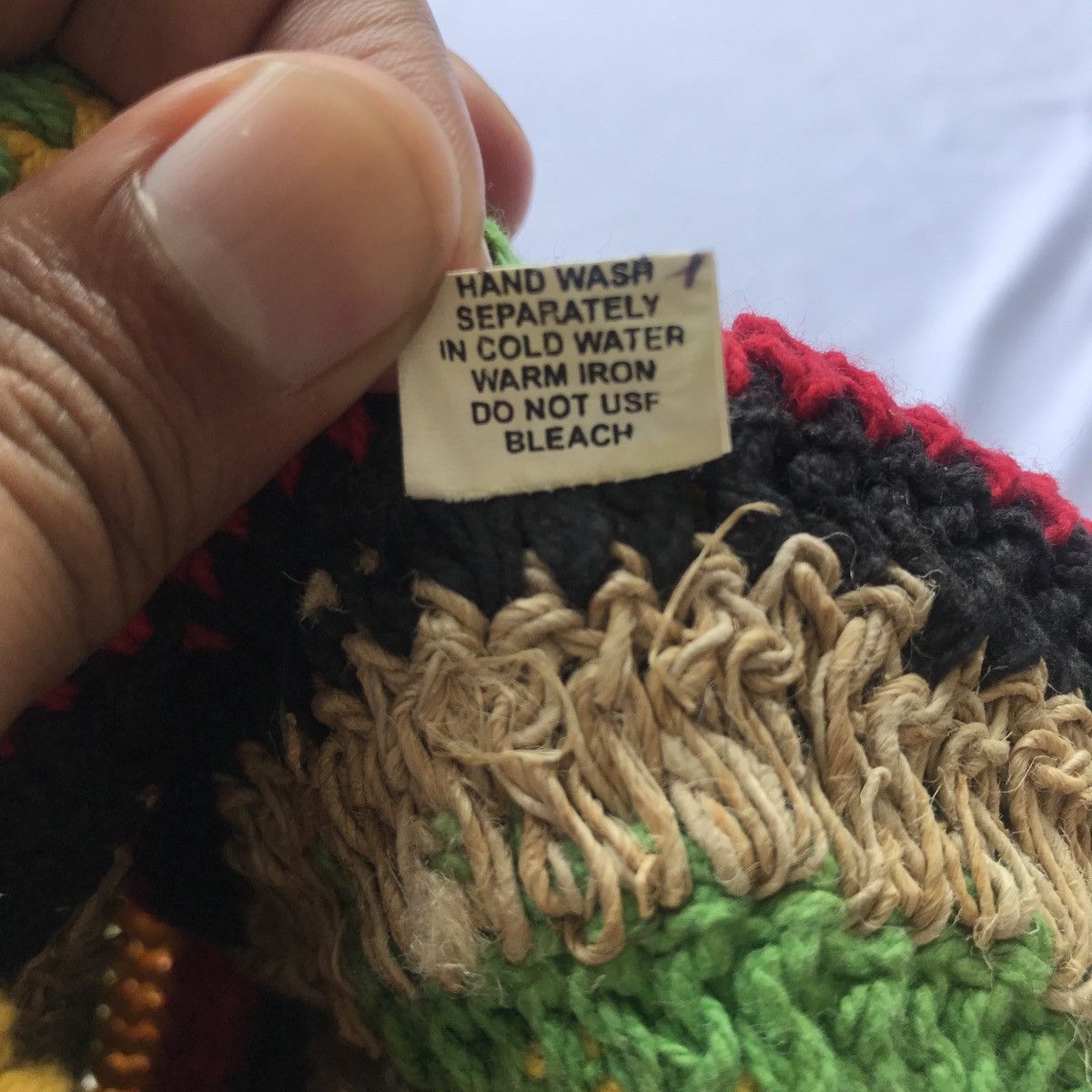 Rare hand made bob marley hat - 3