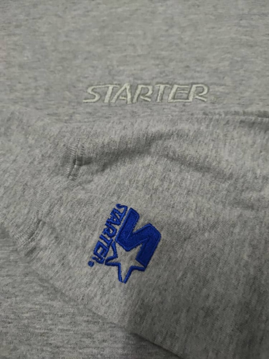 Starter - DELETE TODAY Embroidered logo Turtleneck T - 2