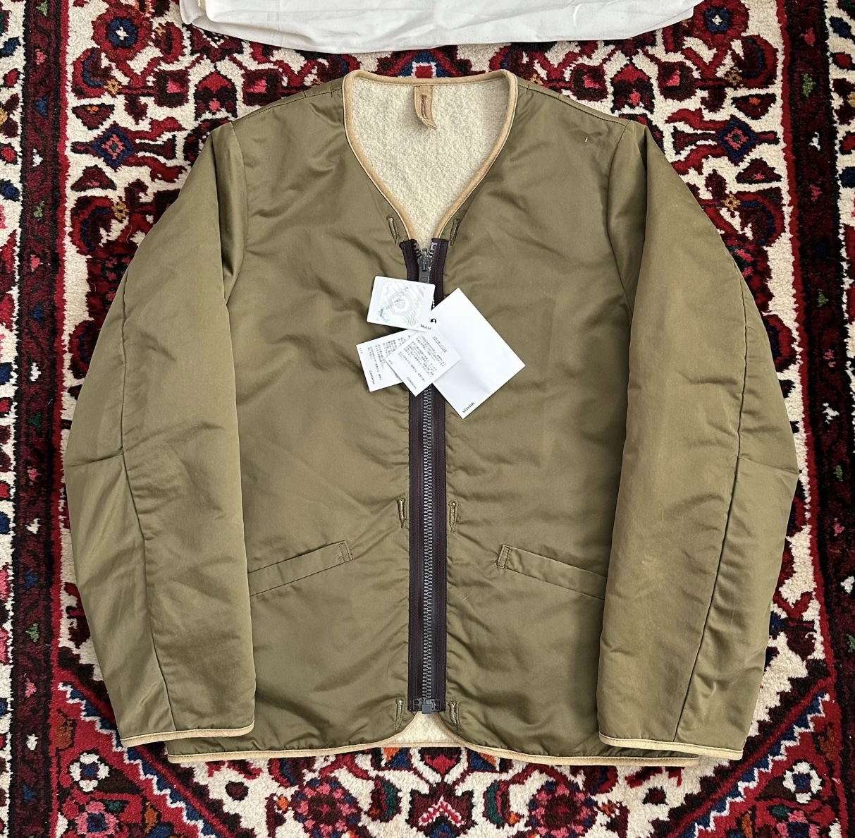 Visvim 15aw iris liner jkt nylon jacket