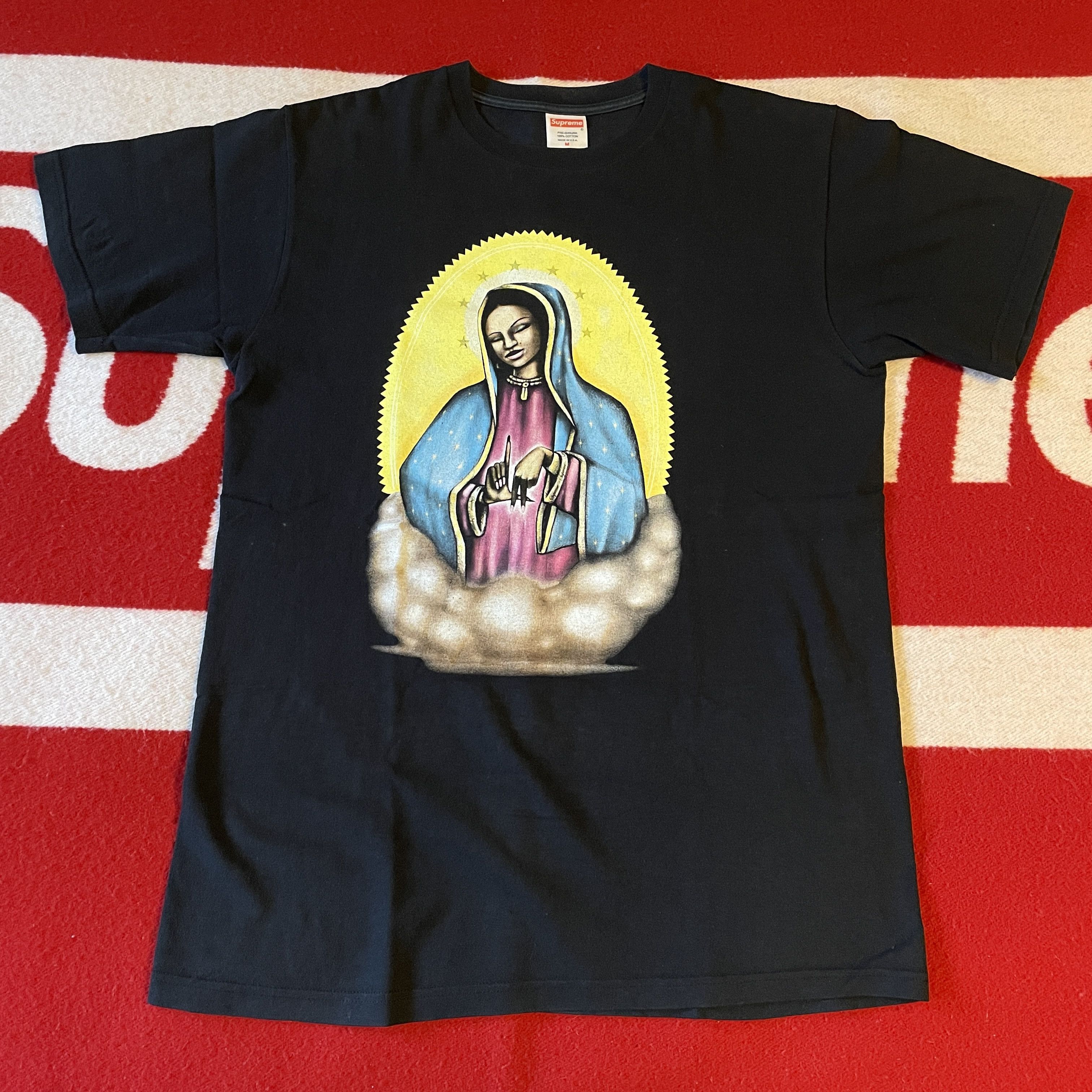 Supreme - Lady of Guadalupe Virgin Mary Tee Shirt 2005 LA