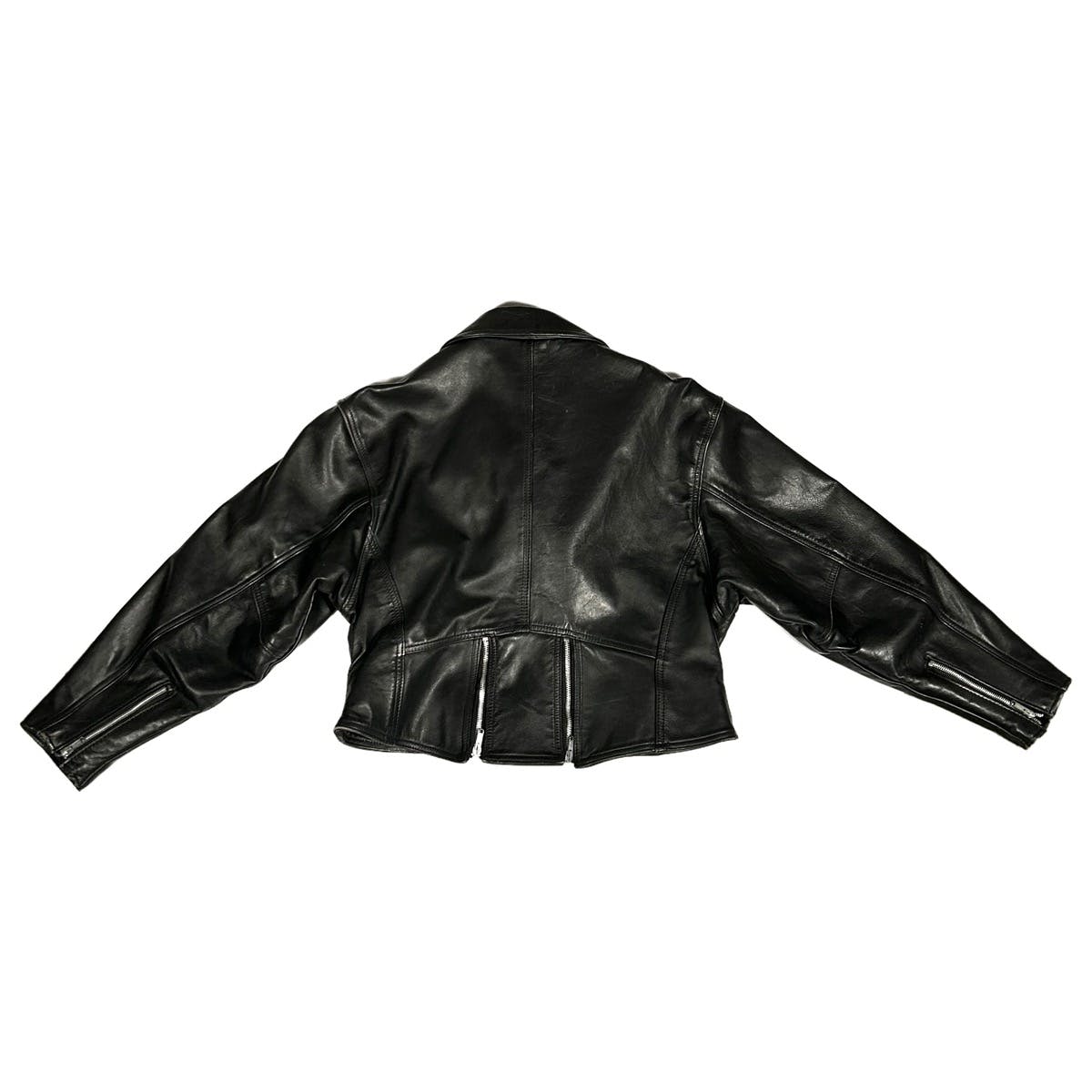 Vintage Schott Perfecto Cropped Leather Jacket - 2