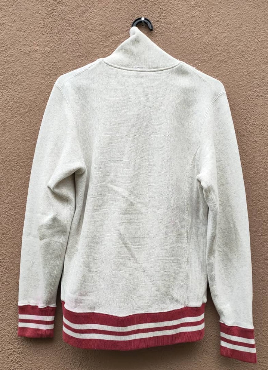Reverse Weave Zip Up Sweatshirt - 2