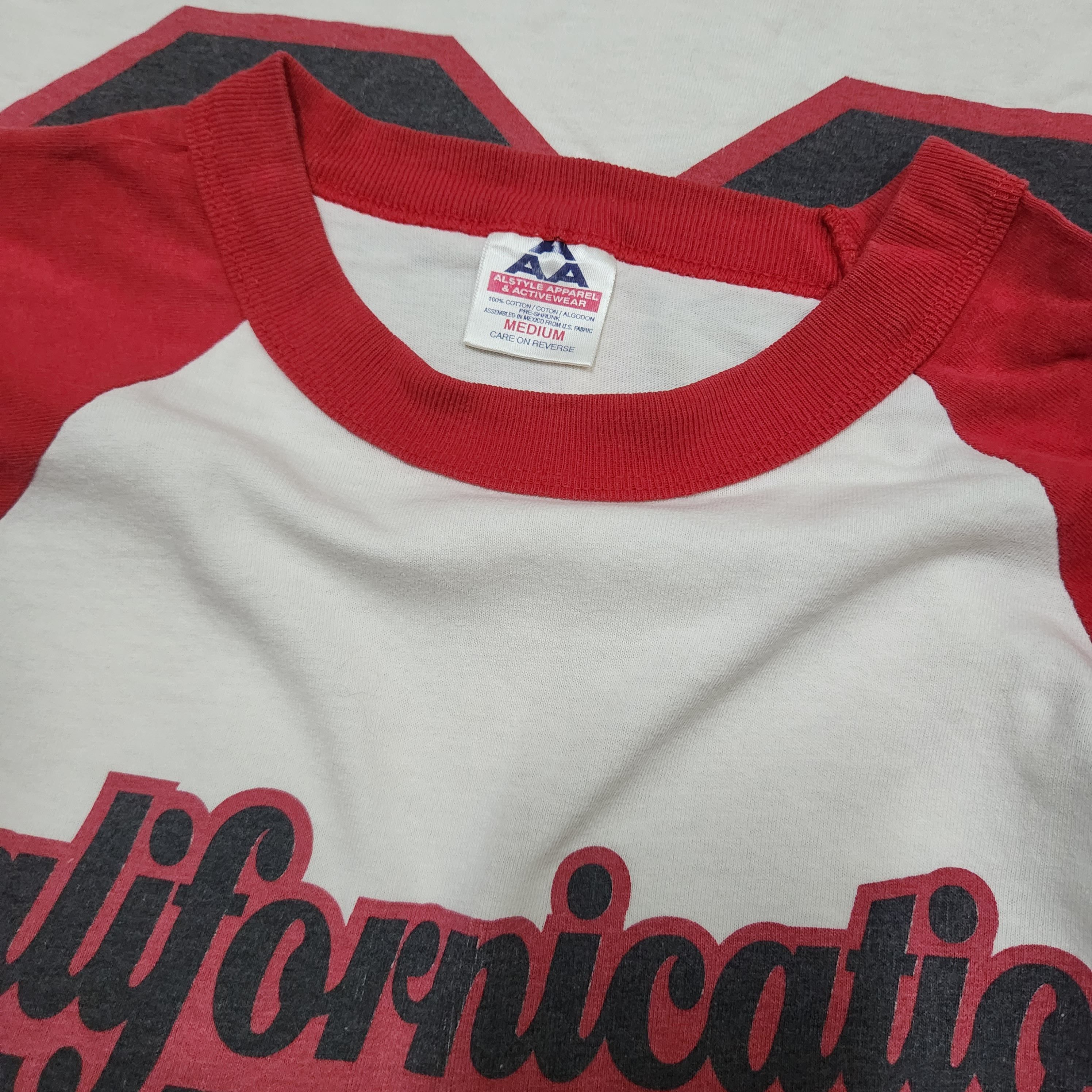 Vintage Red Hot Chili Peppers Californication Raglan 1999 - 3