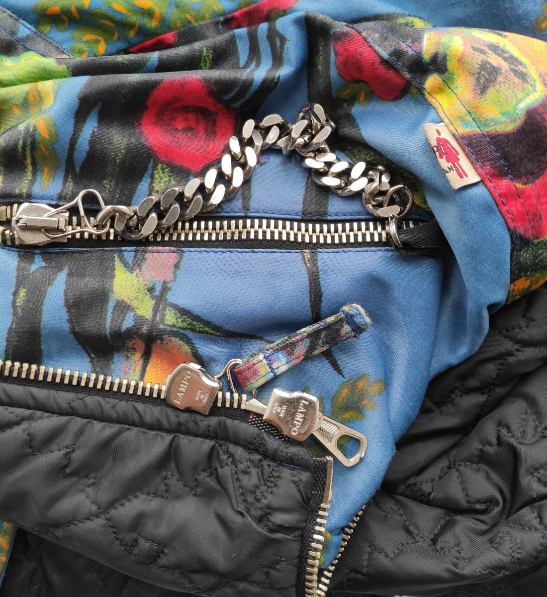 New and extremely rare floral print parka - 9