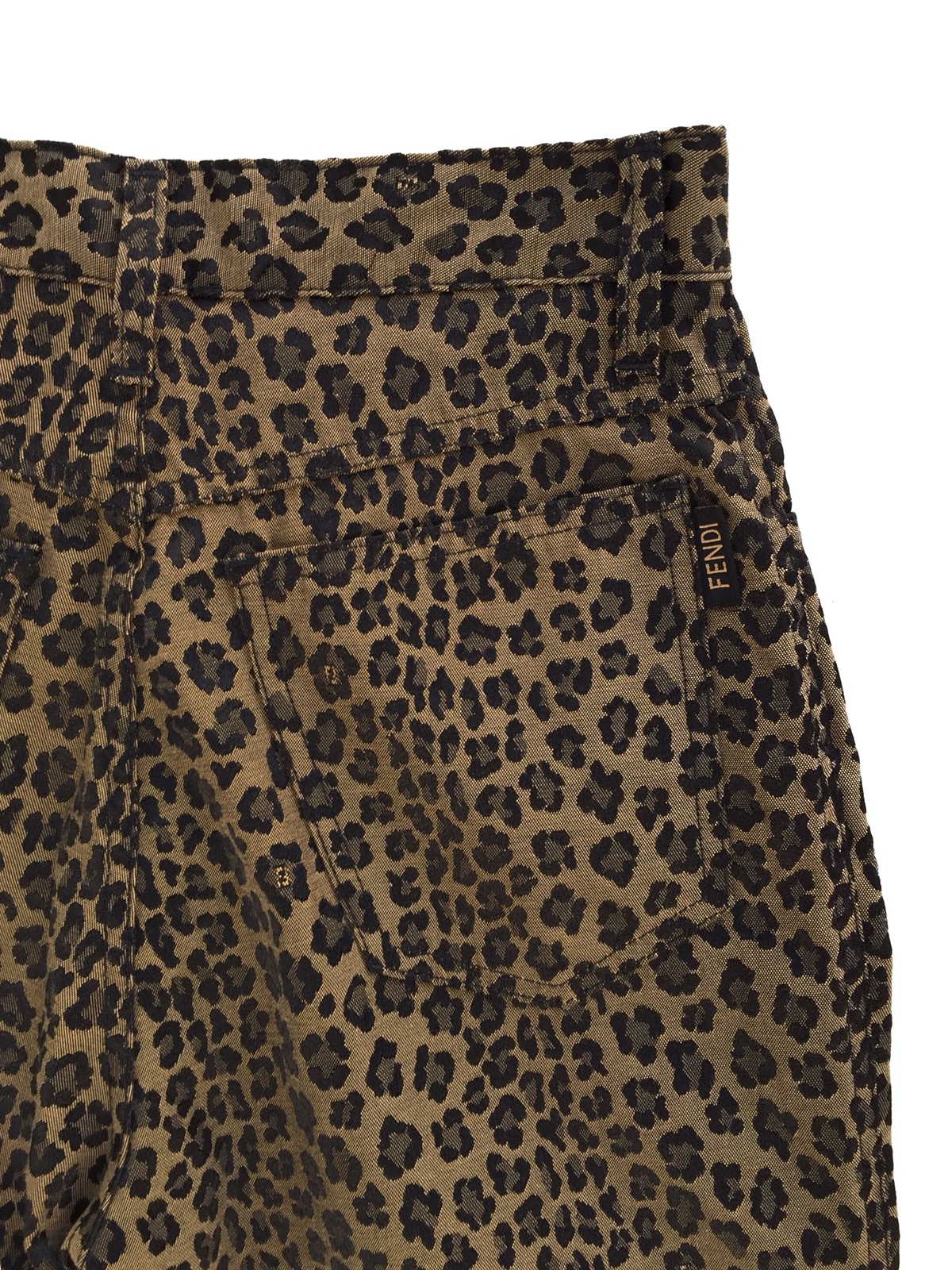 Vintage Authentic Fendi Leopard Pants - 8