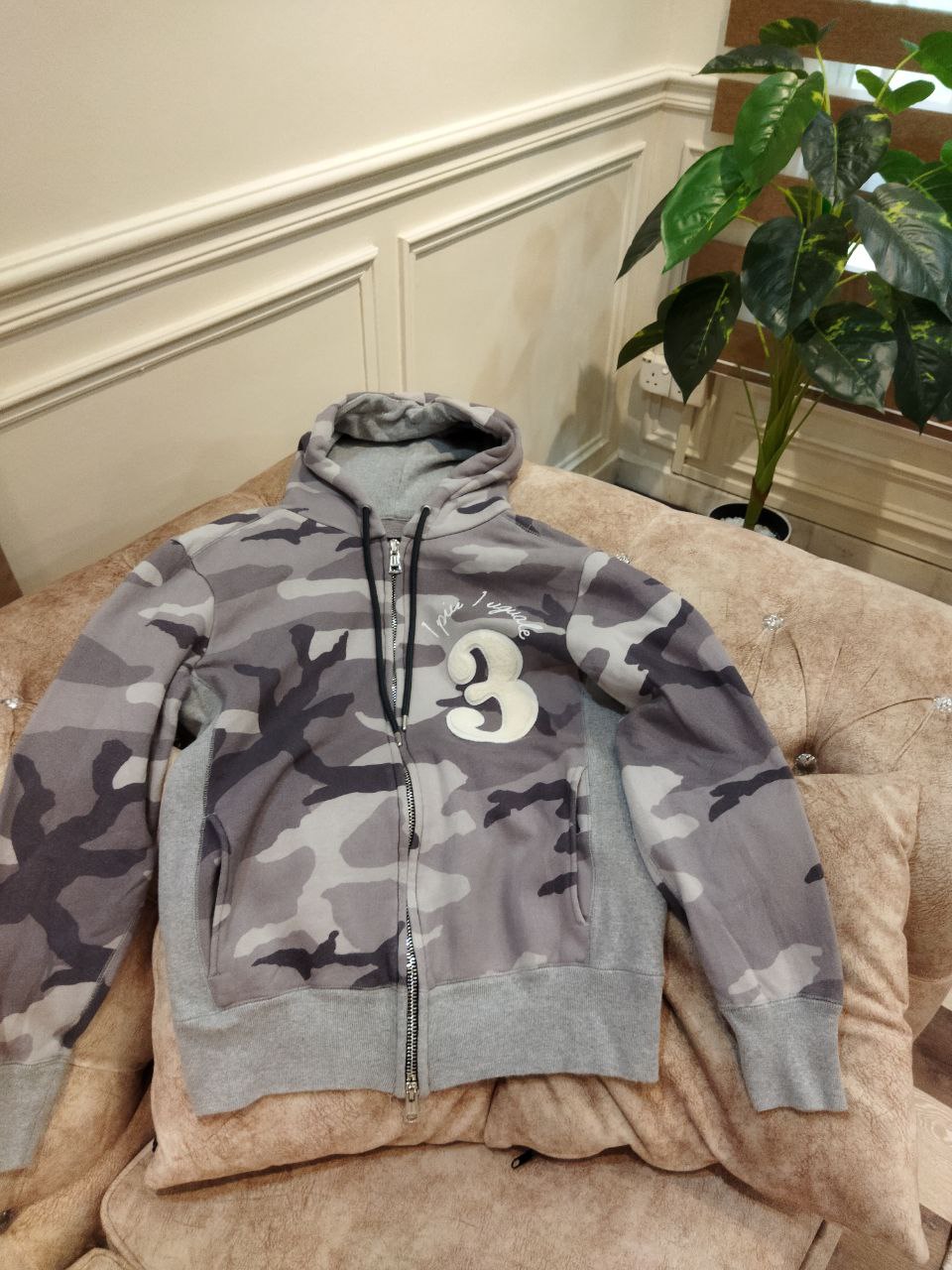 Ipiu1uguale3 Number Nine Camo Hoodie - 1