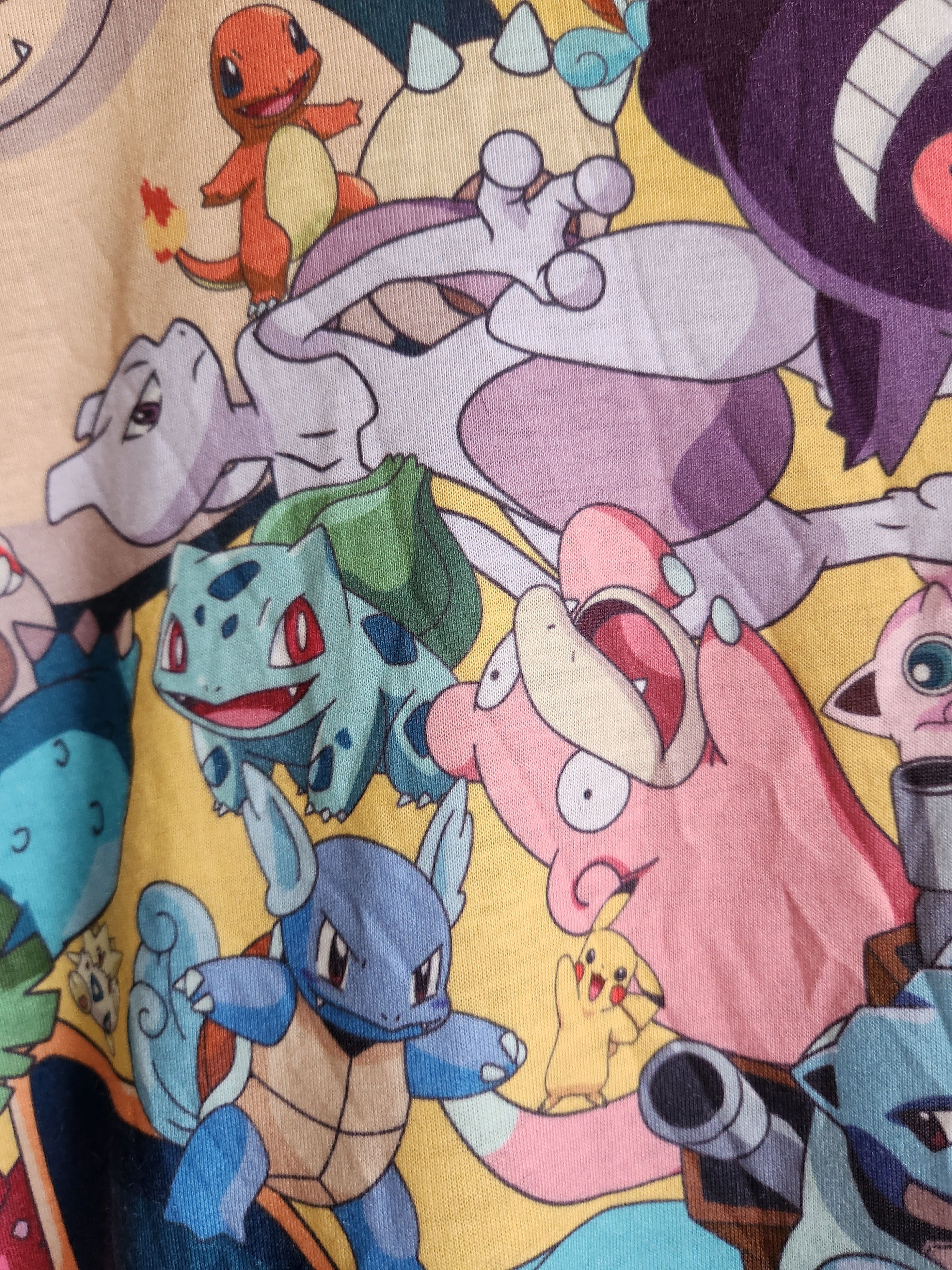 Nintendo Full Print Pokemon Characters TShirt - 9