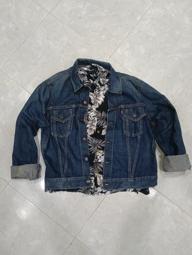 Vintage Levis 557xx Jacket 42 Made in Japan - 1