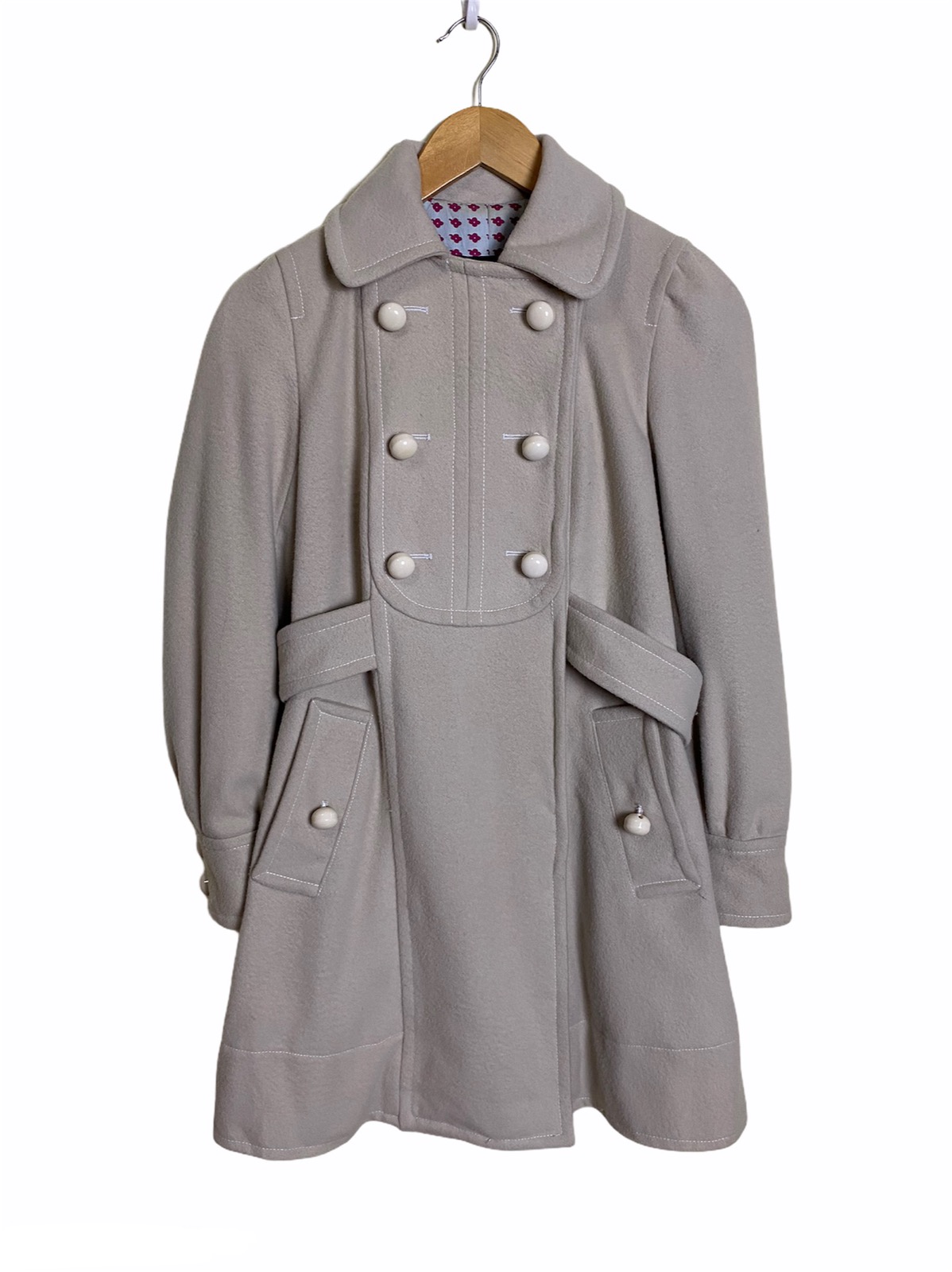 Marc by Marc Jacobs wool long coat hotsell