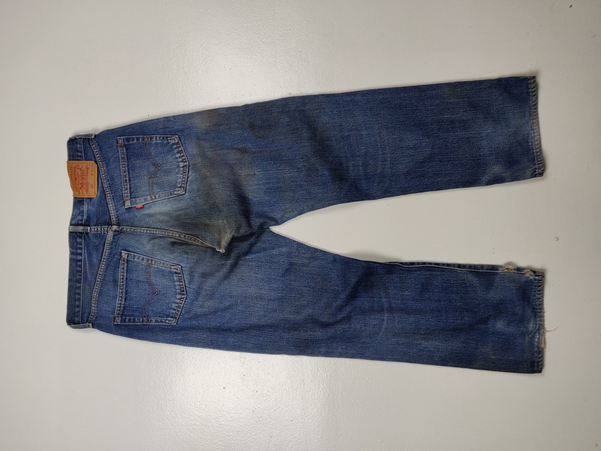 502 Big E Straight Cut Denim Jeans - 12