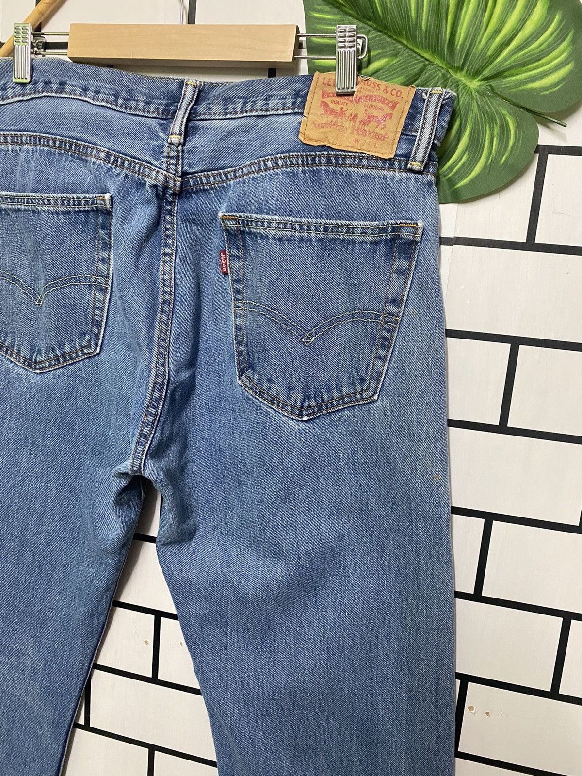 Vintage Levis Blue Jeans -L25 - 10