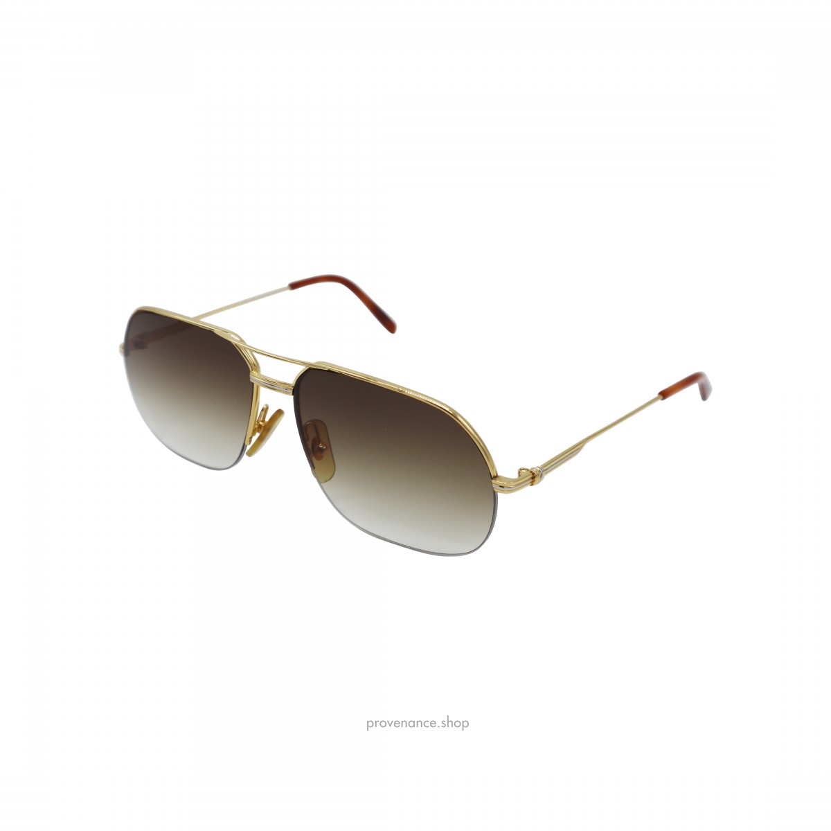 Cartier Vintage Orsay Sunglasses - Gold - 2