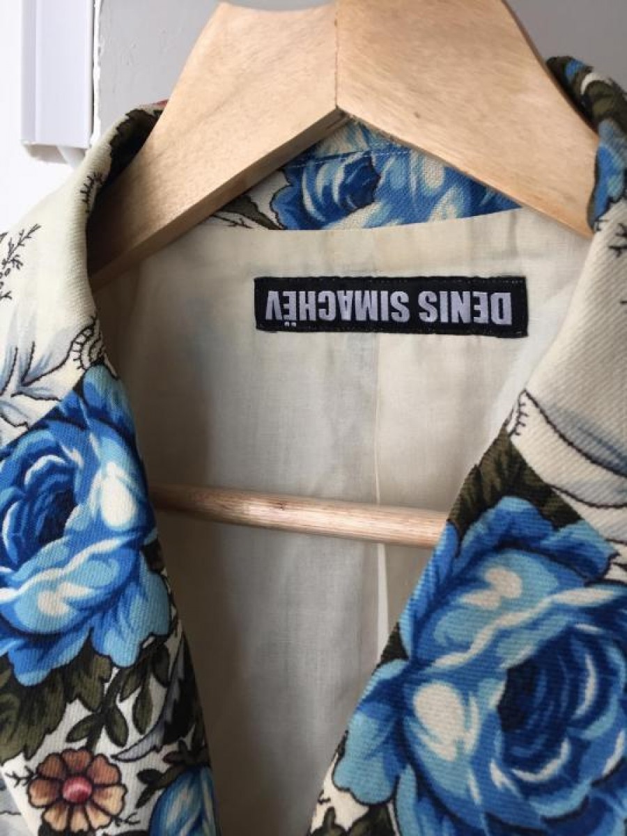 Denis Simachev - Flower printed blazer.Like Dior or Saint Laurent - 4