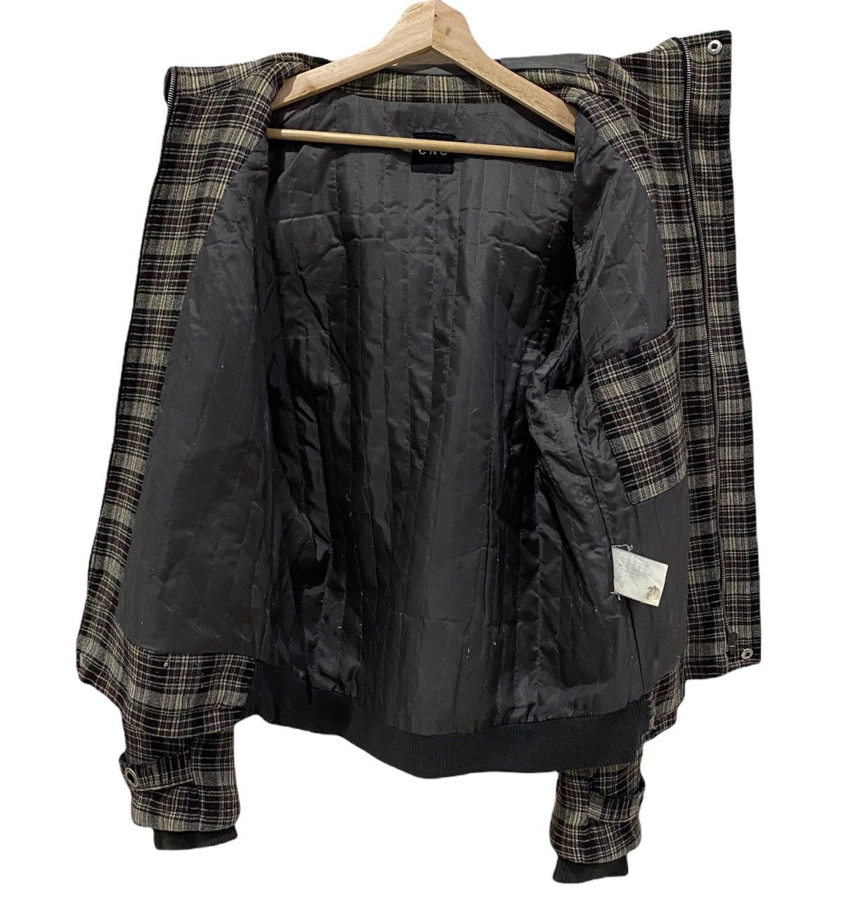 🔥COSTUME NATIONAL CNC FW04 FLANNEL TARTAN HOODIE JACKET - 7