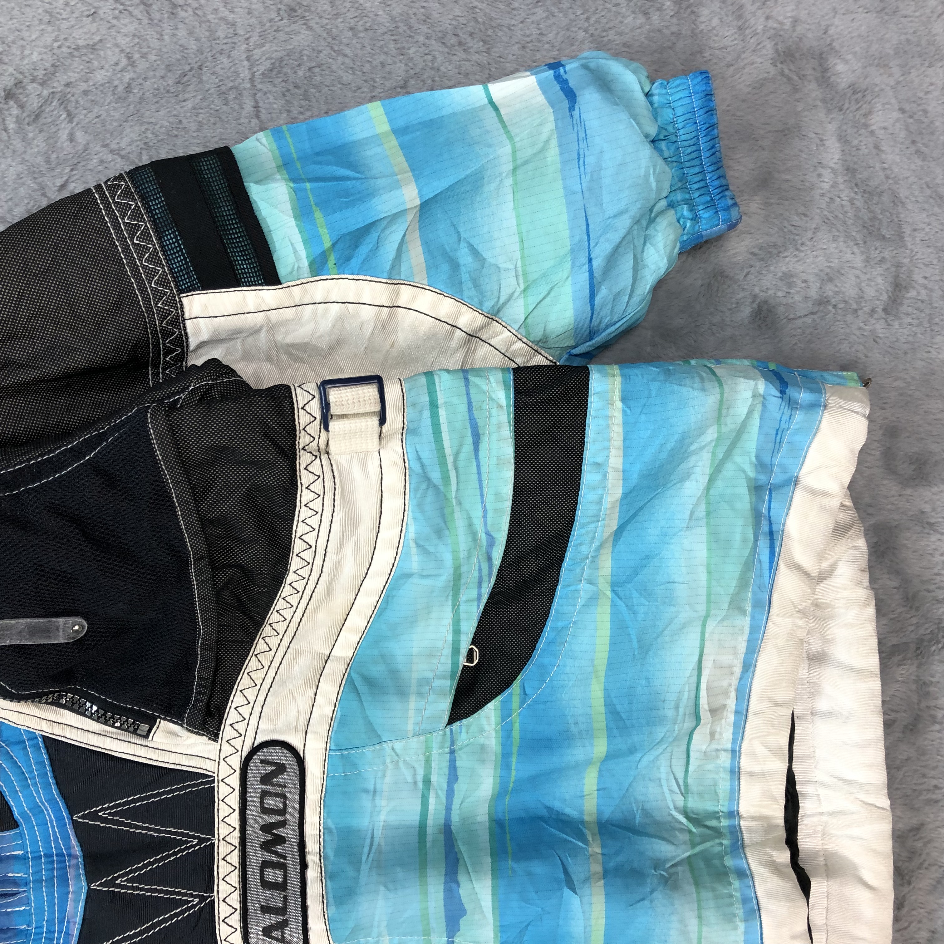 Salomon Optimal Movement Aqua Blue Ski Jacket #4748-167 - 8