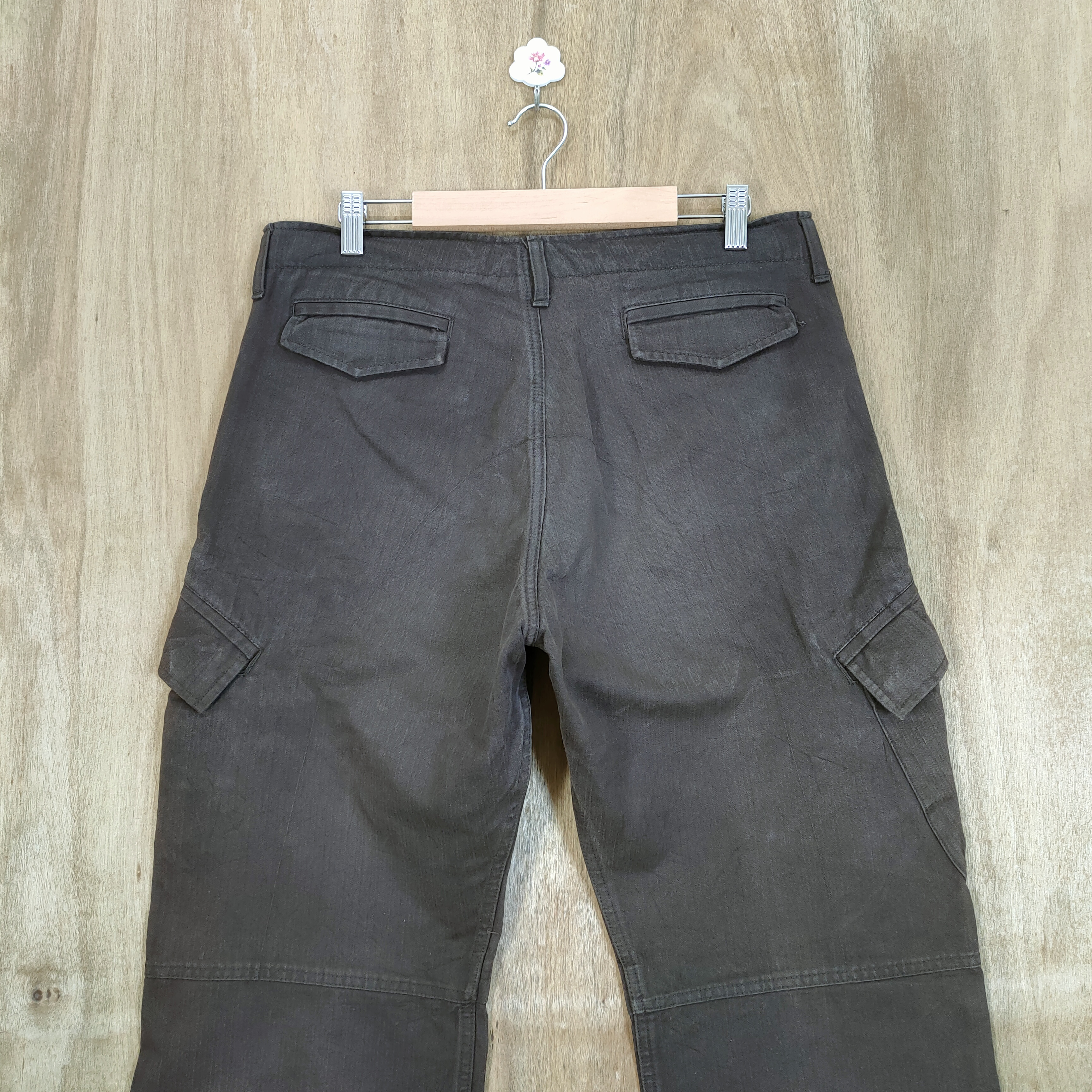 Vintage - PPFM BROWN CARGO PANTS - 9