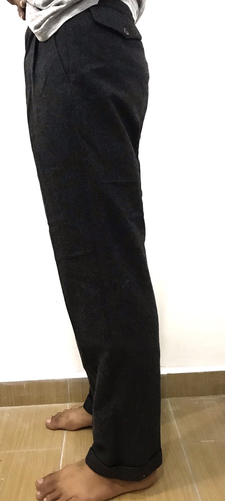 Vintage Comme Des Garcons Homme Wool Casual Pants - 11