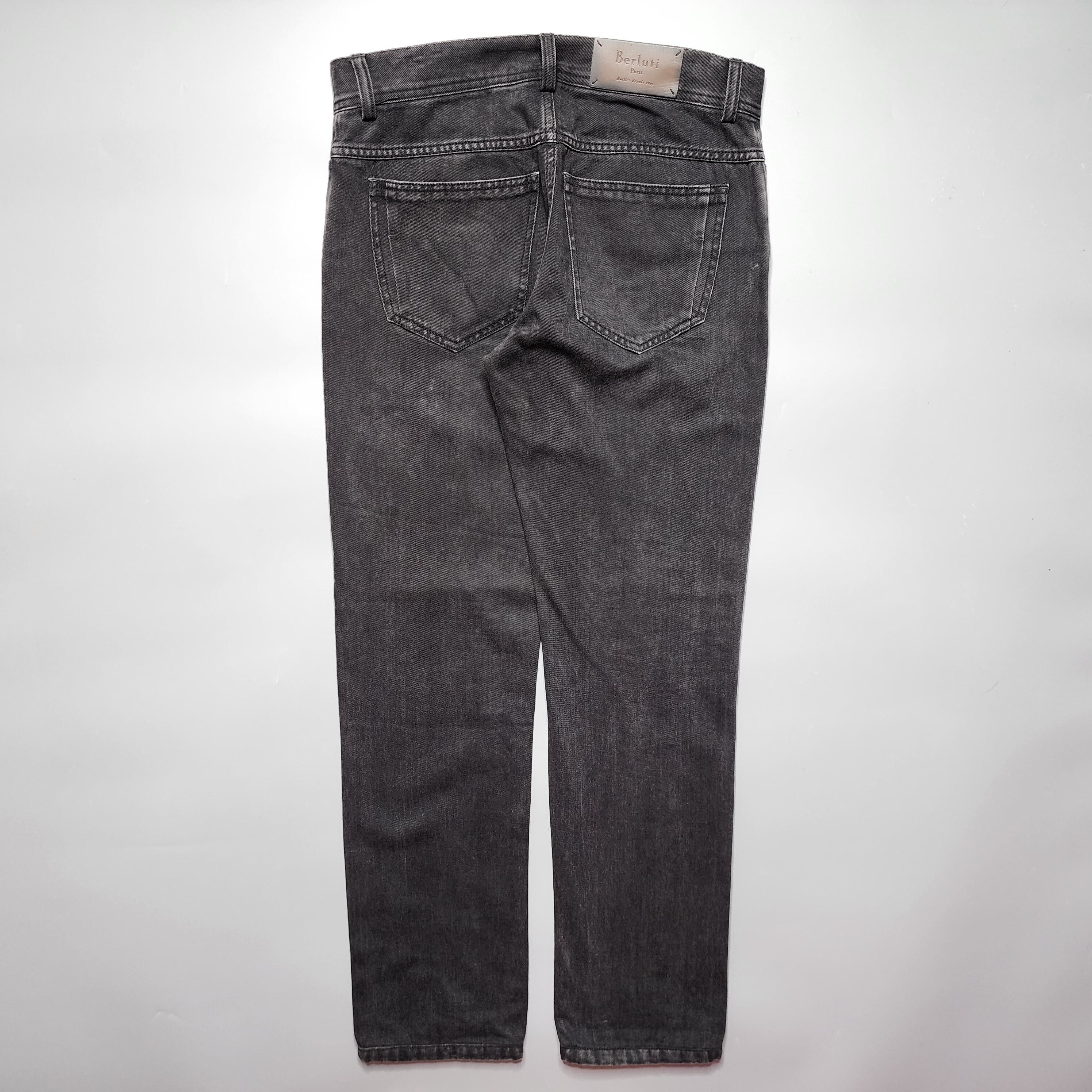 Berluti - Black Washed Jeans - 2