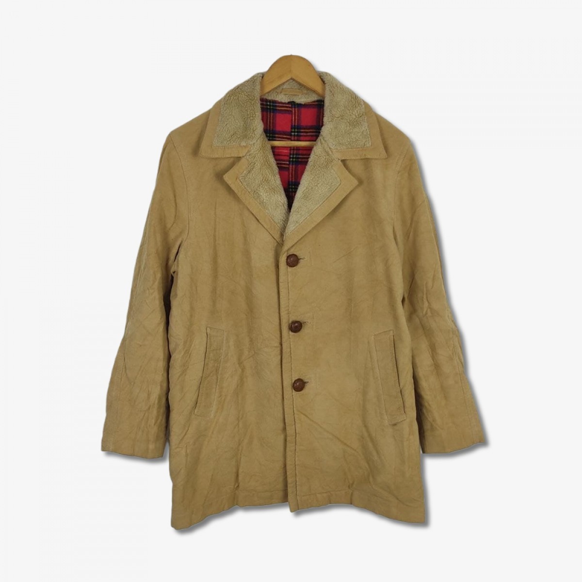Harrington - Workwear Sherpa Flannel Winter Jacket - 1