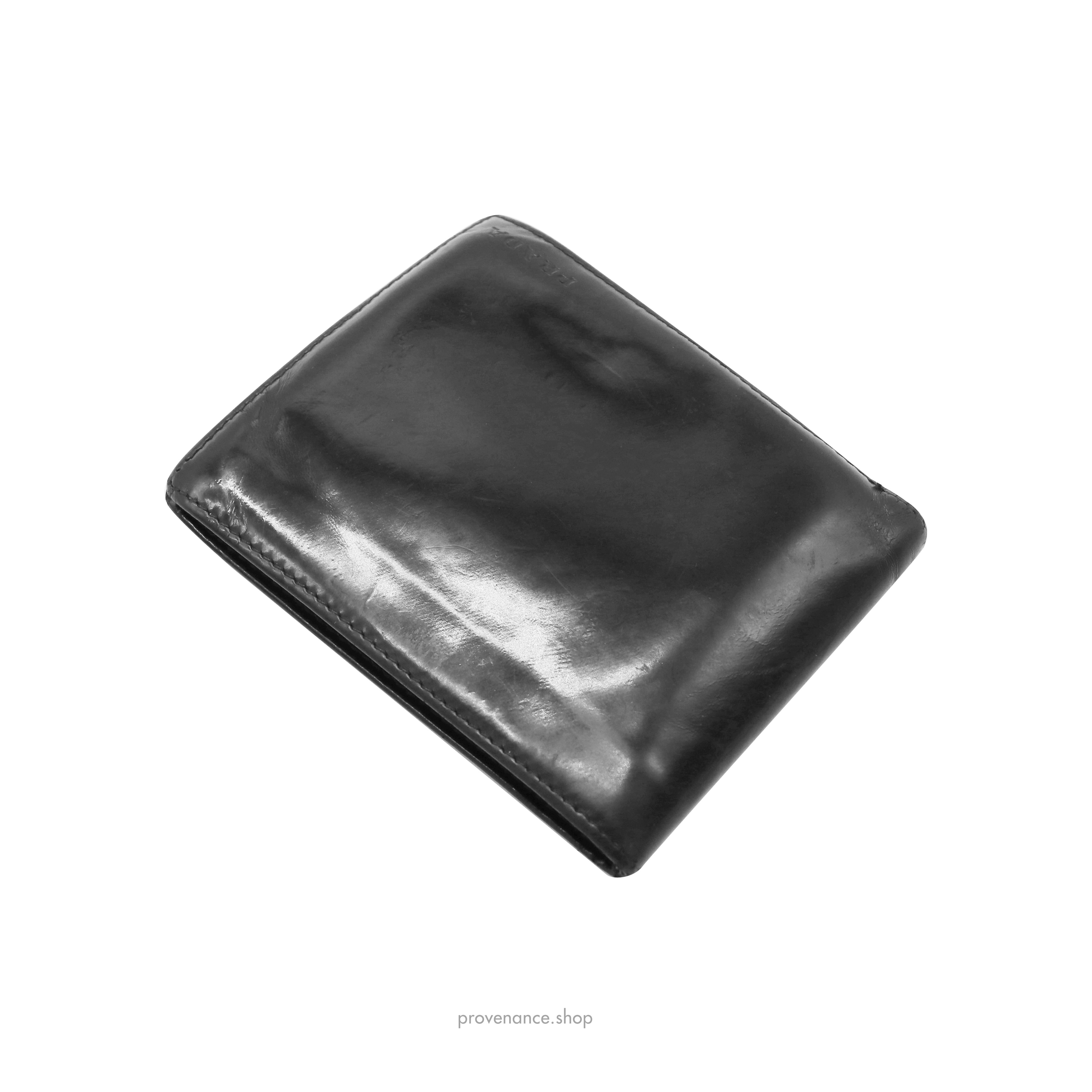 Bifold Wallet - Black Patent Leather - 4