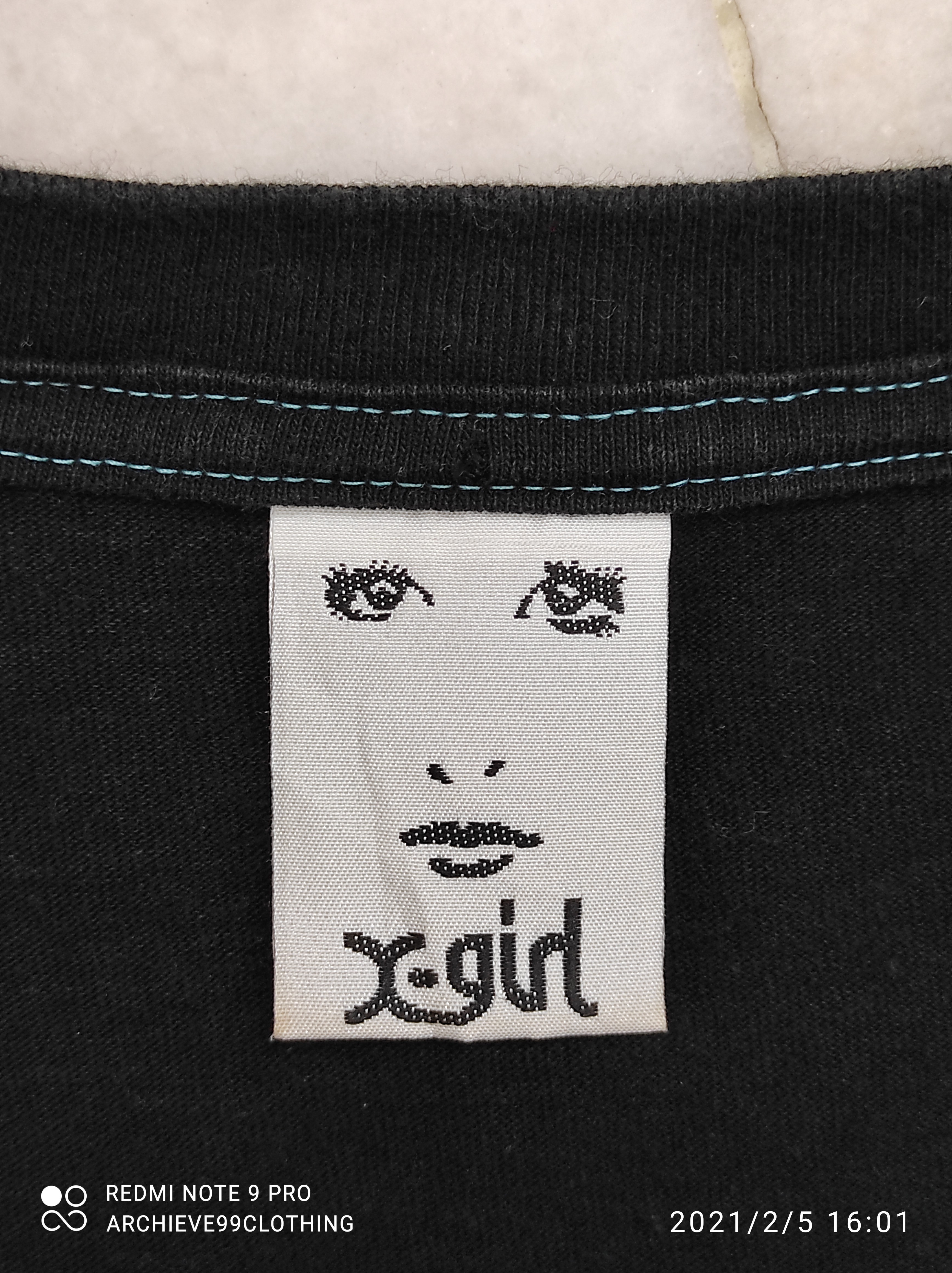 Japanese Brand - X Girl Neon Glow in the dark tee - 3